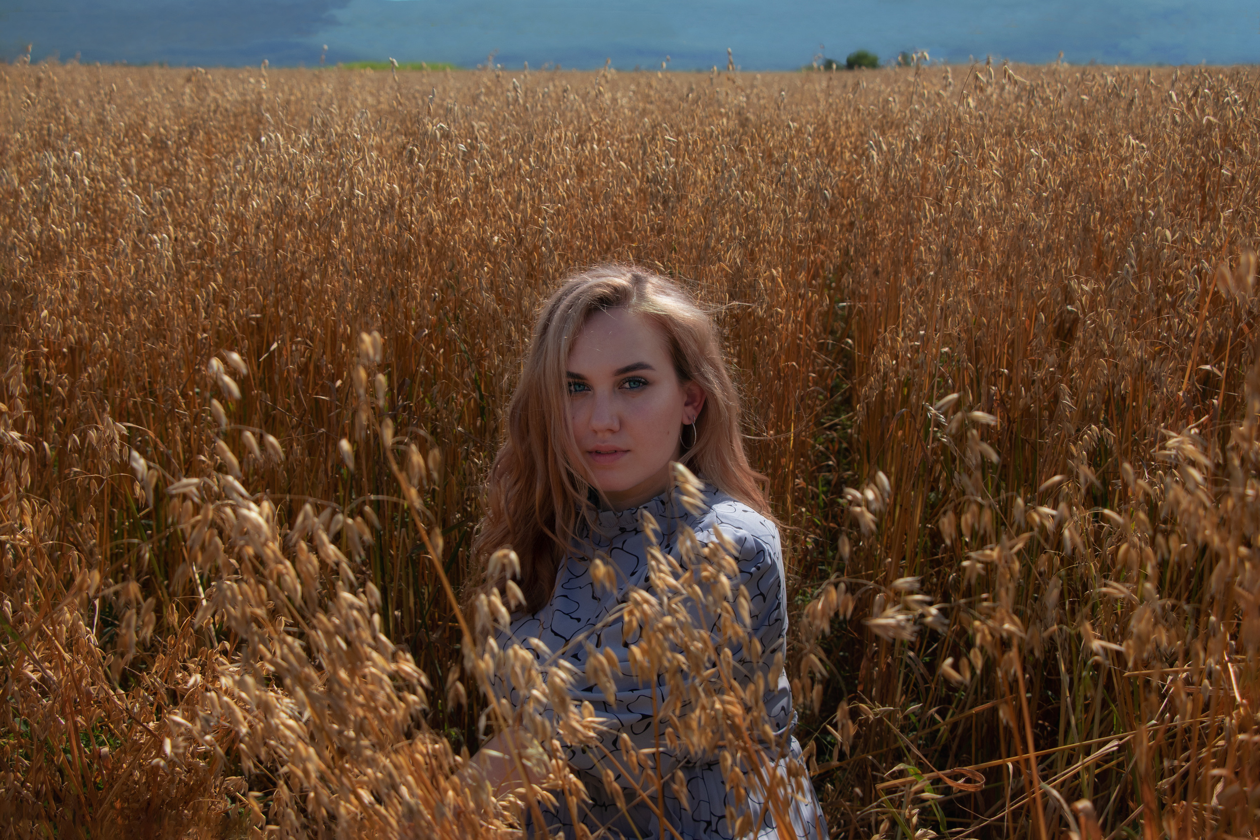 Оксана и поездка в поля. Семейный и частный фотограф во Владивостоке