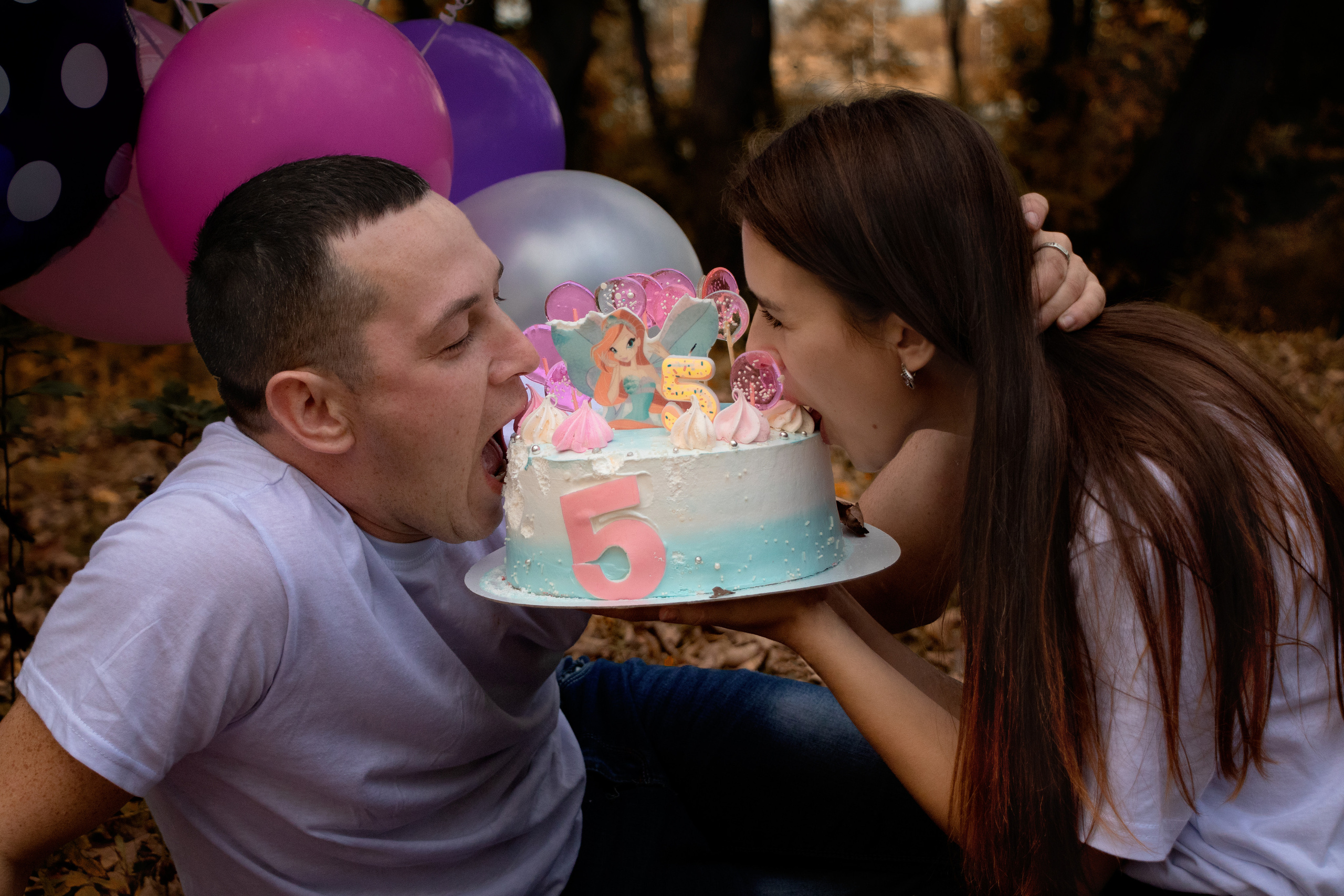 Весёлый день рождения. Семейный и частный фотограф во Владивостоке