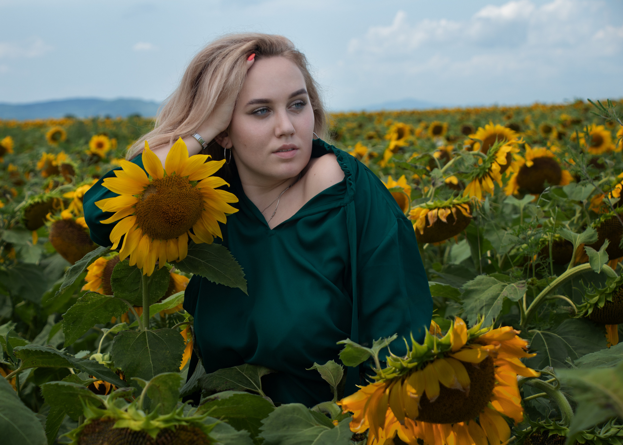 Оксана и поездка в поля. Семейный и частный фотограф во Владивостоке