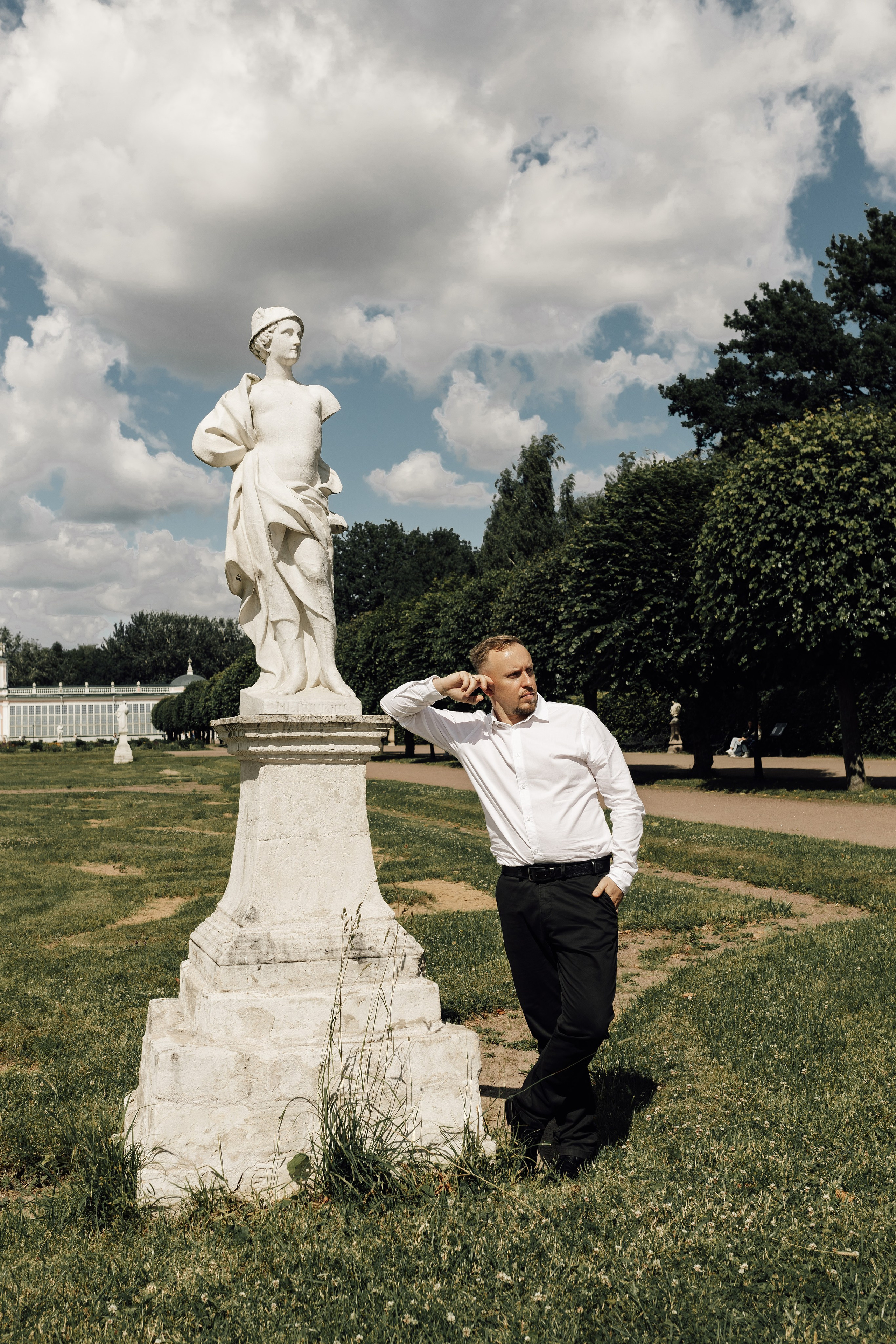 Сергей & Татьяна (Грибоедовский загс и прогулка в Кусково). Фотограф в Москве Юлия Хамзина