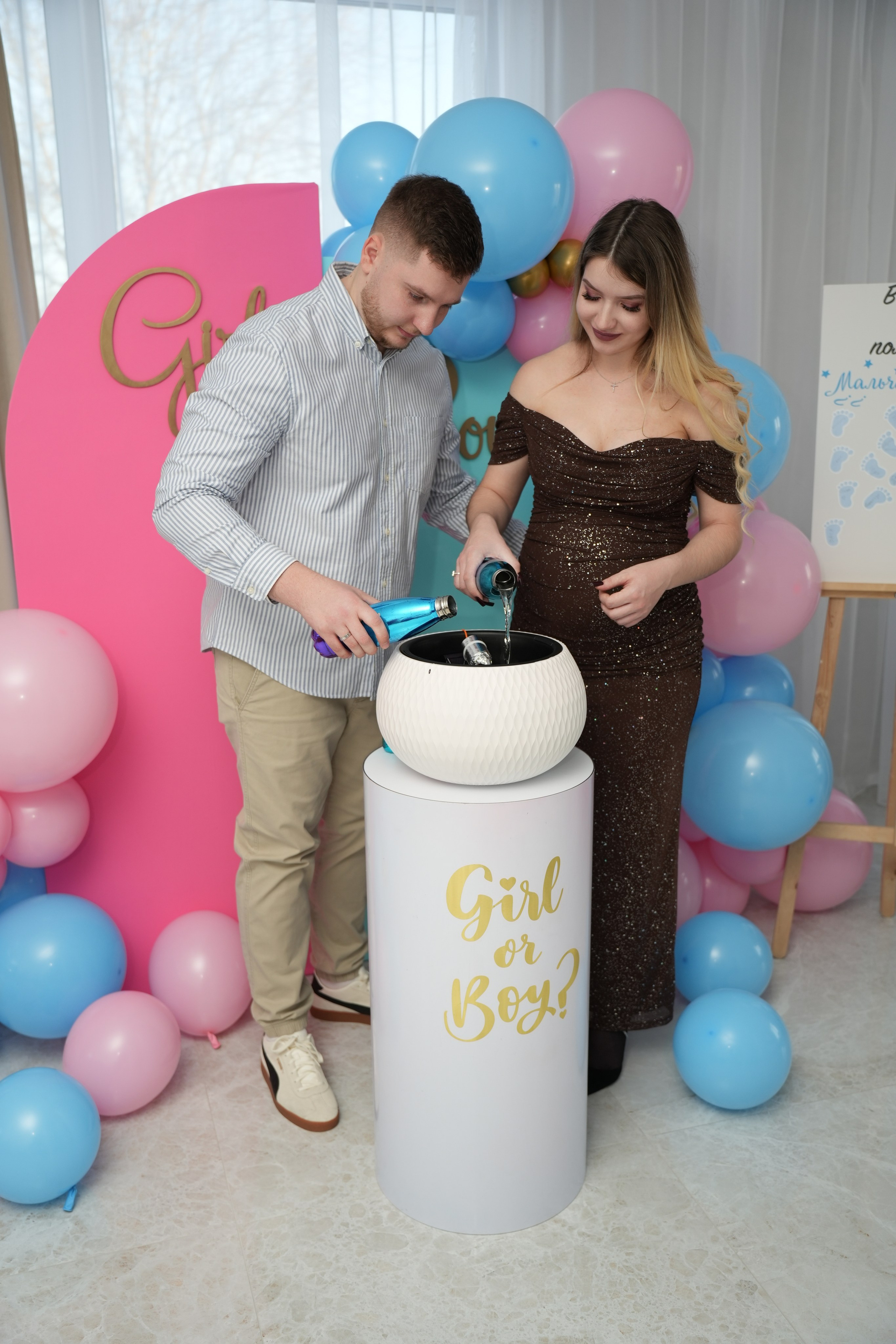 Gender Party. Семейный и свадебный фотограф Минск, Беларусь Анна Орловская