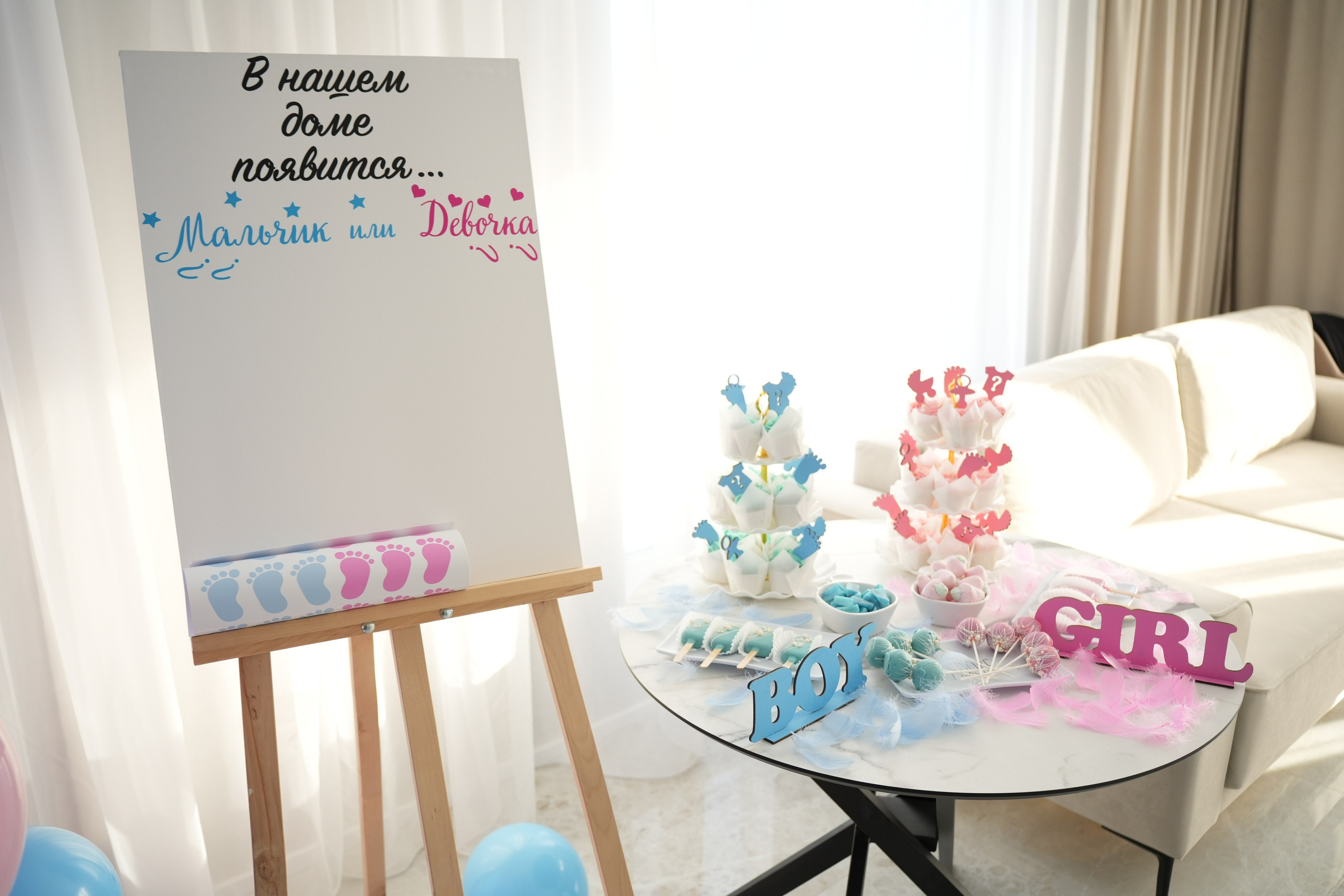 Gender Party. Семейный и свадебный фотограф Минск, Беларусь Анна Орловская
