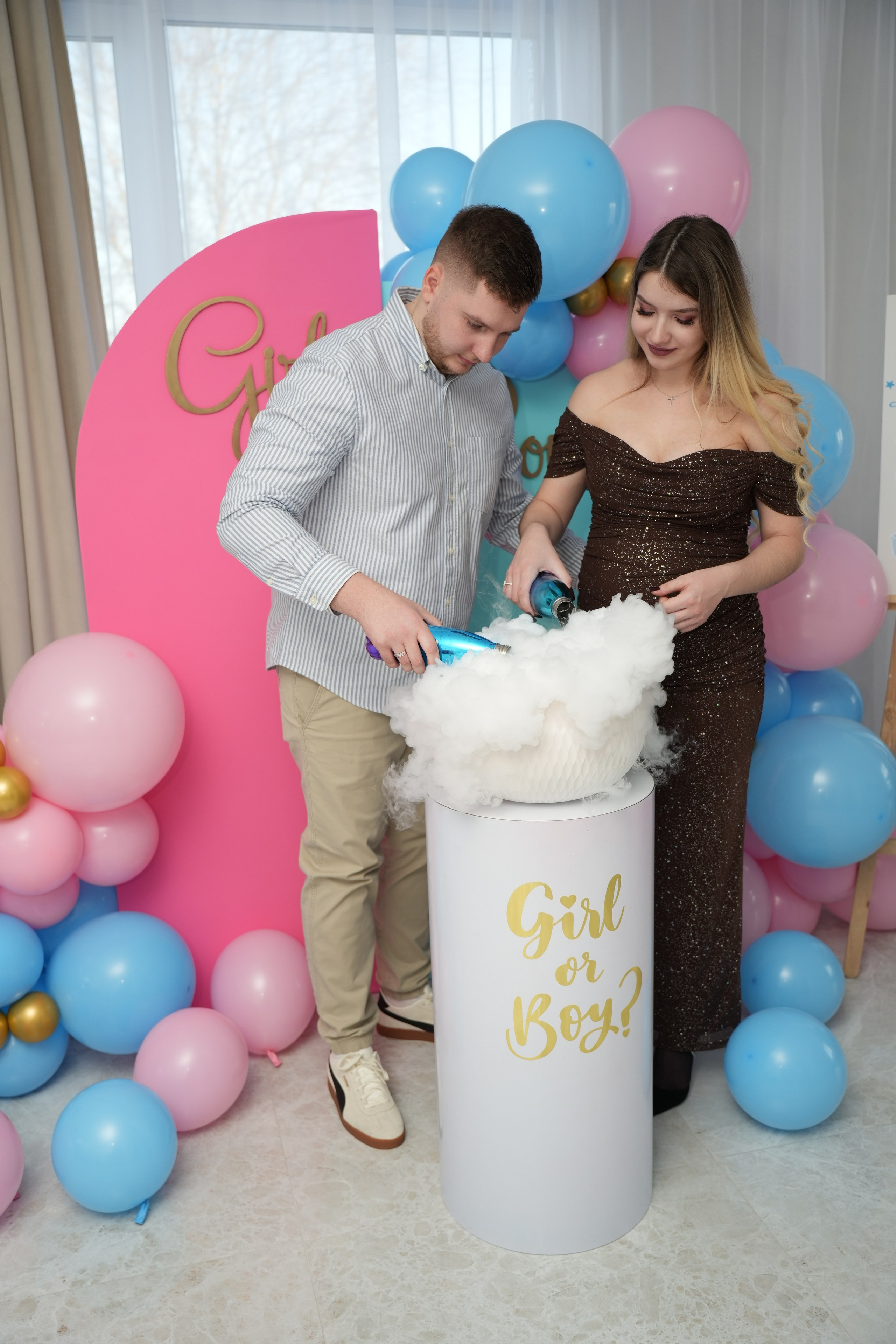 Gender Party. Семейный и свадебный фотограф Минск, Беларусь Анна Орловская