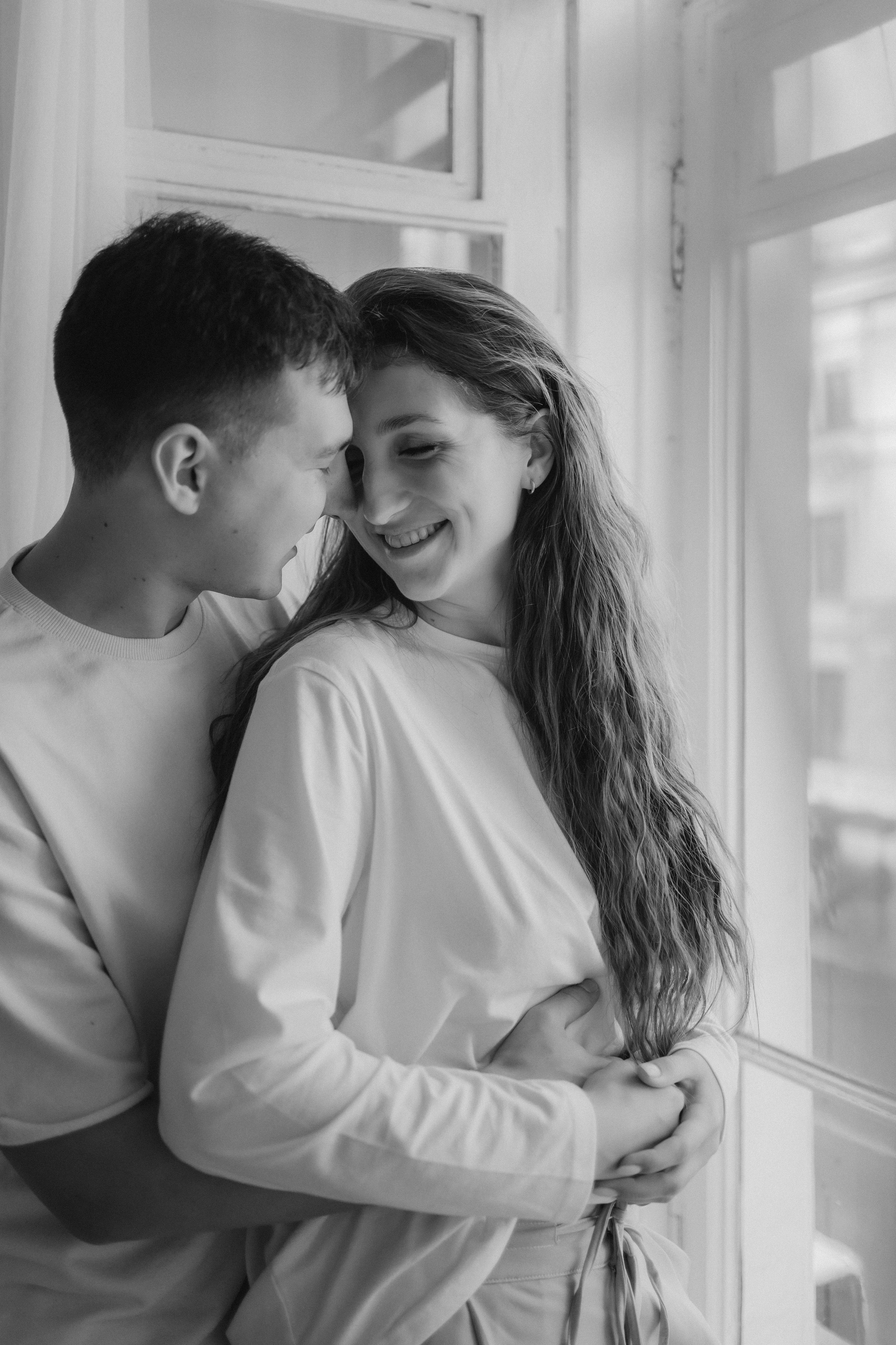 Яна, Дима и малыш Мирон. Семейный, домашний, ньюборн фотограф Москва Цветкова Елизавета