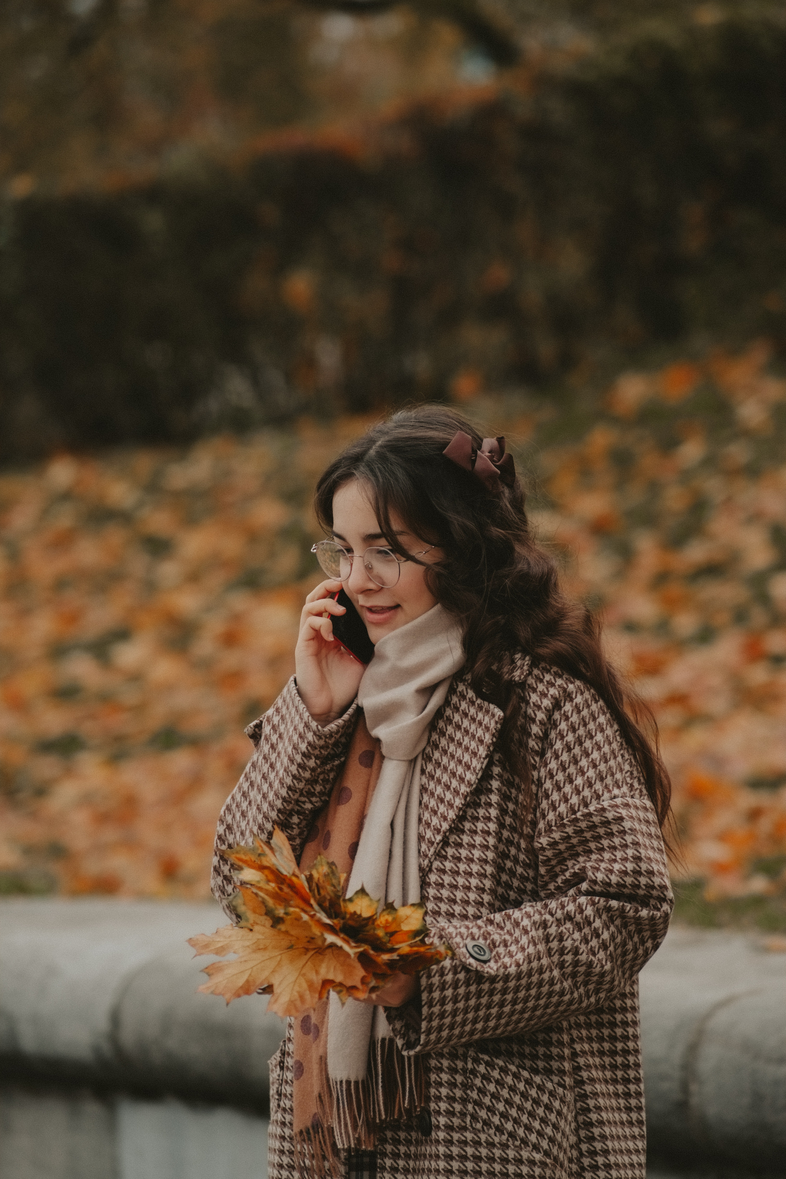 Осенняя прогулка. Свадебный и семейный фотограф в Москве Инника Кетлер