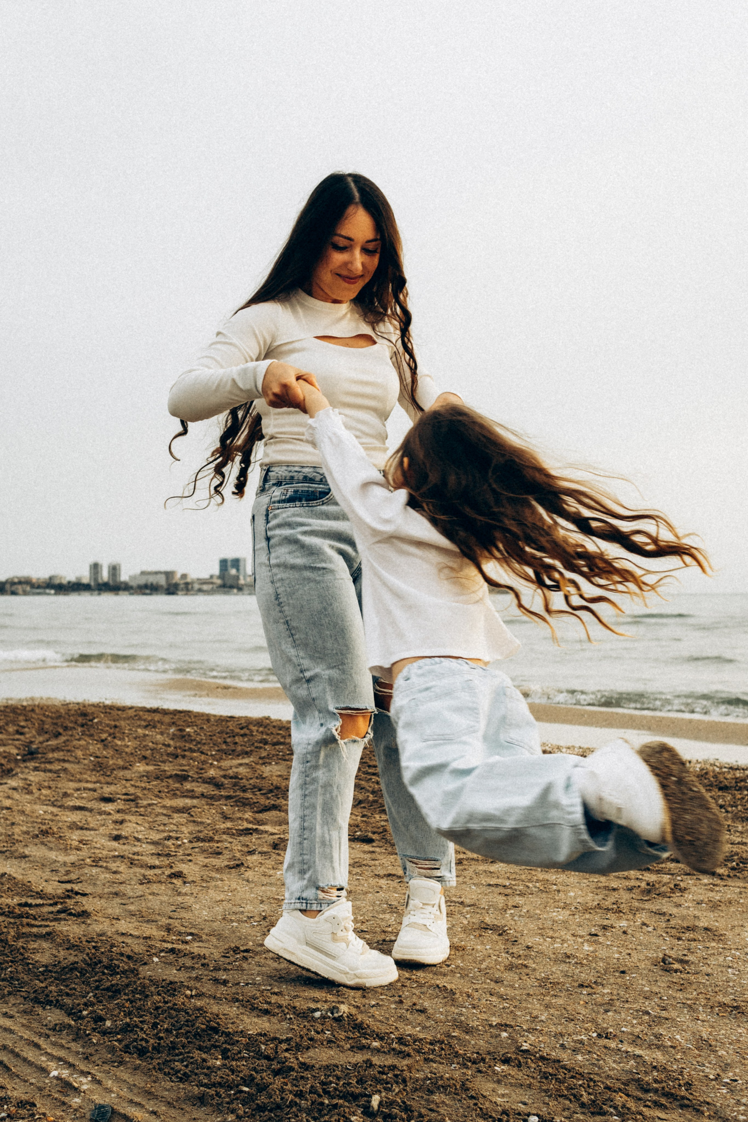 Мама и дочь. Фотограф в Анапе Климушина Ангелина