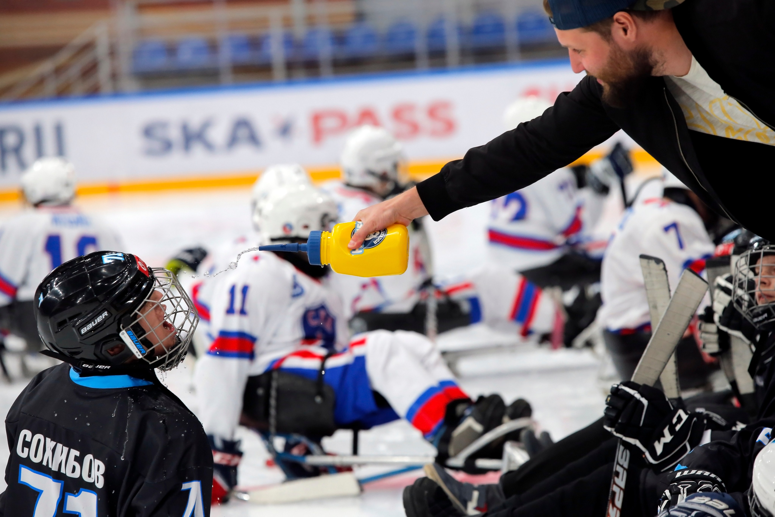 Следж-хоккей. Спортивный фотограф в Санкт-Петербурге Наталья Ксенофонтова