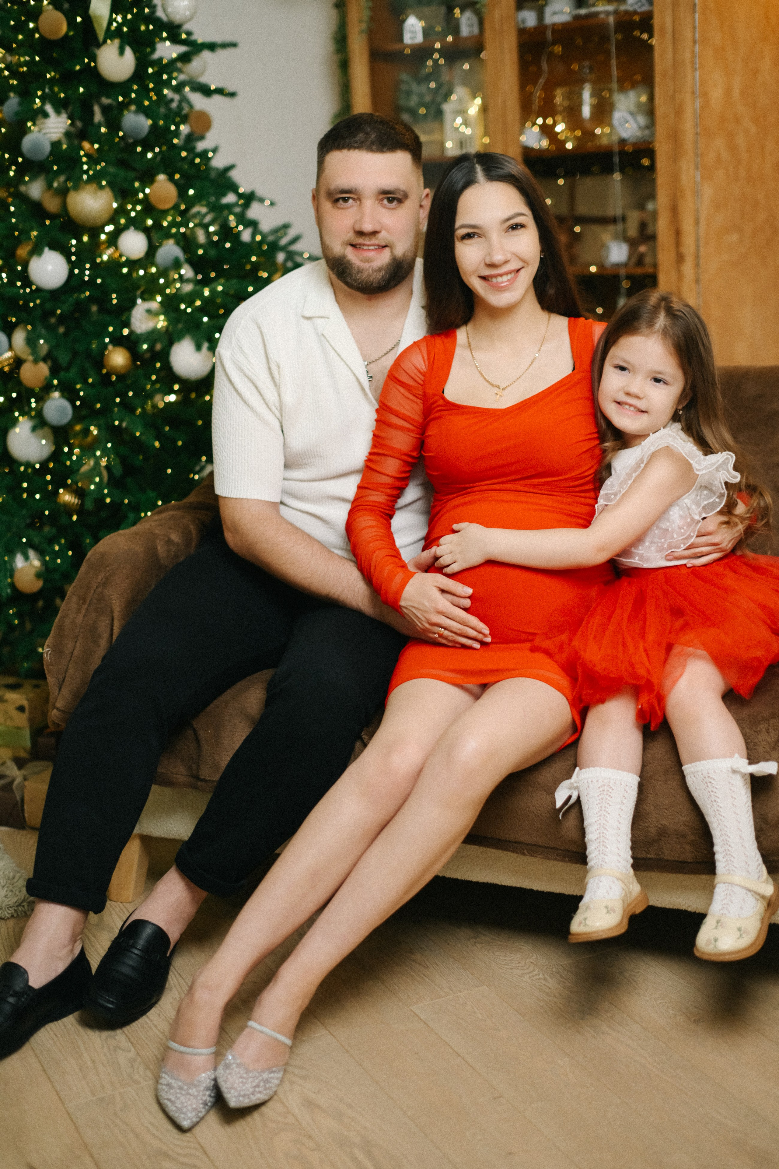 Семья Насти, Дмитрия и Лерочки