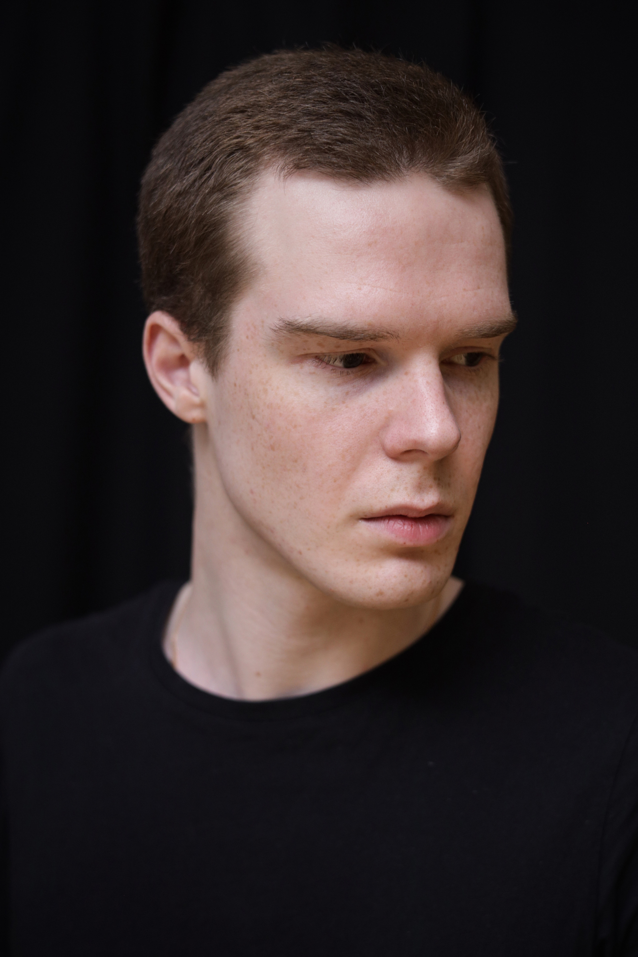 Студийный портрет. Фотограф художник модель Юра Козлов Москва