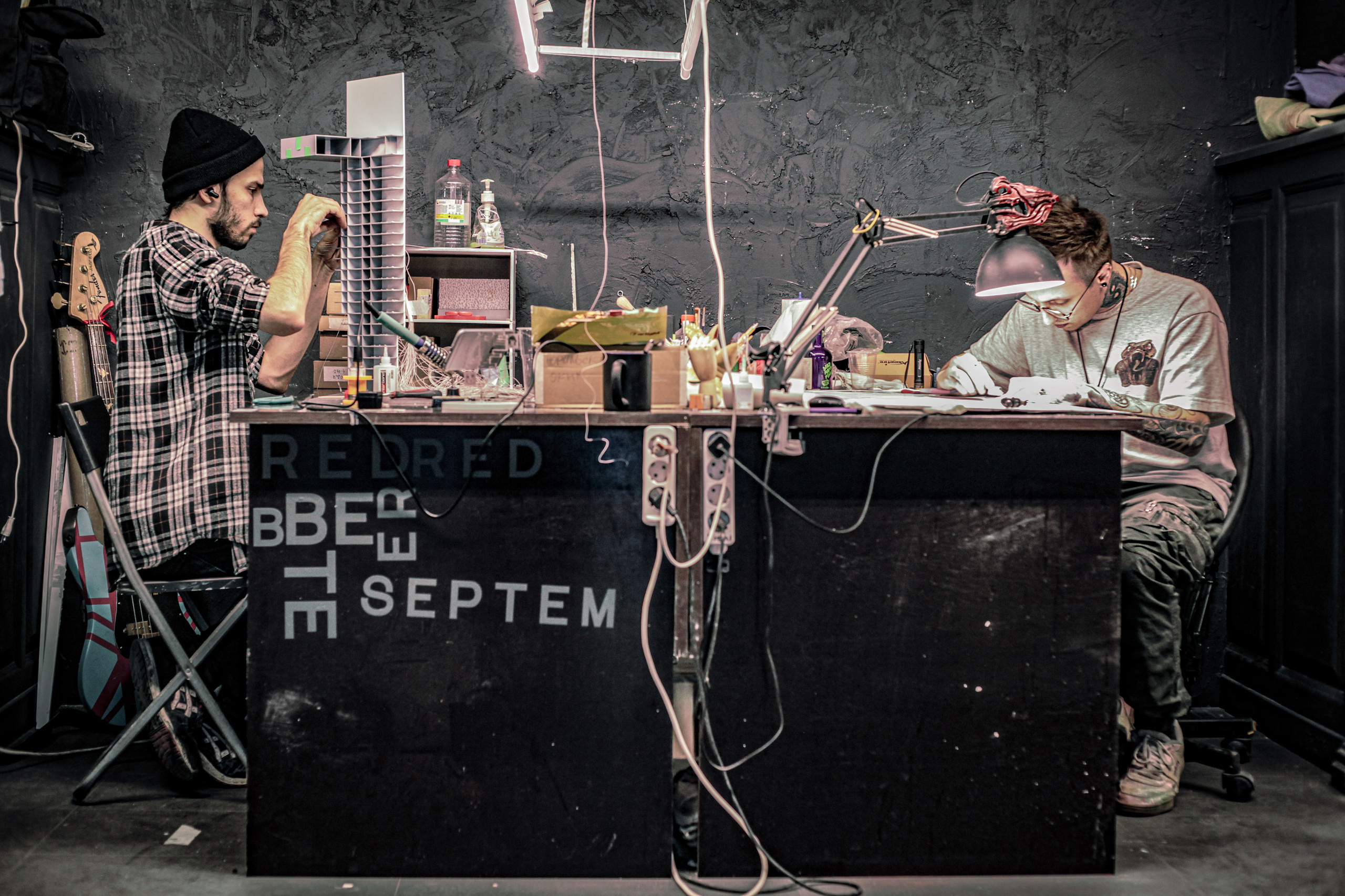 Backstage. Фотограф художник модель Юра Козлов Москва