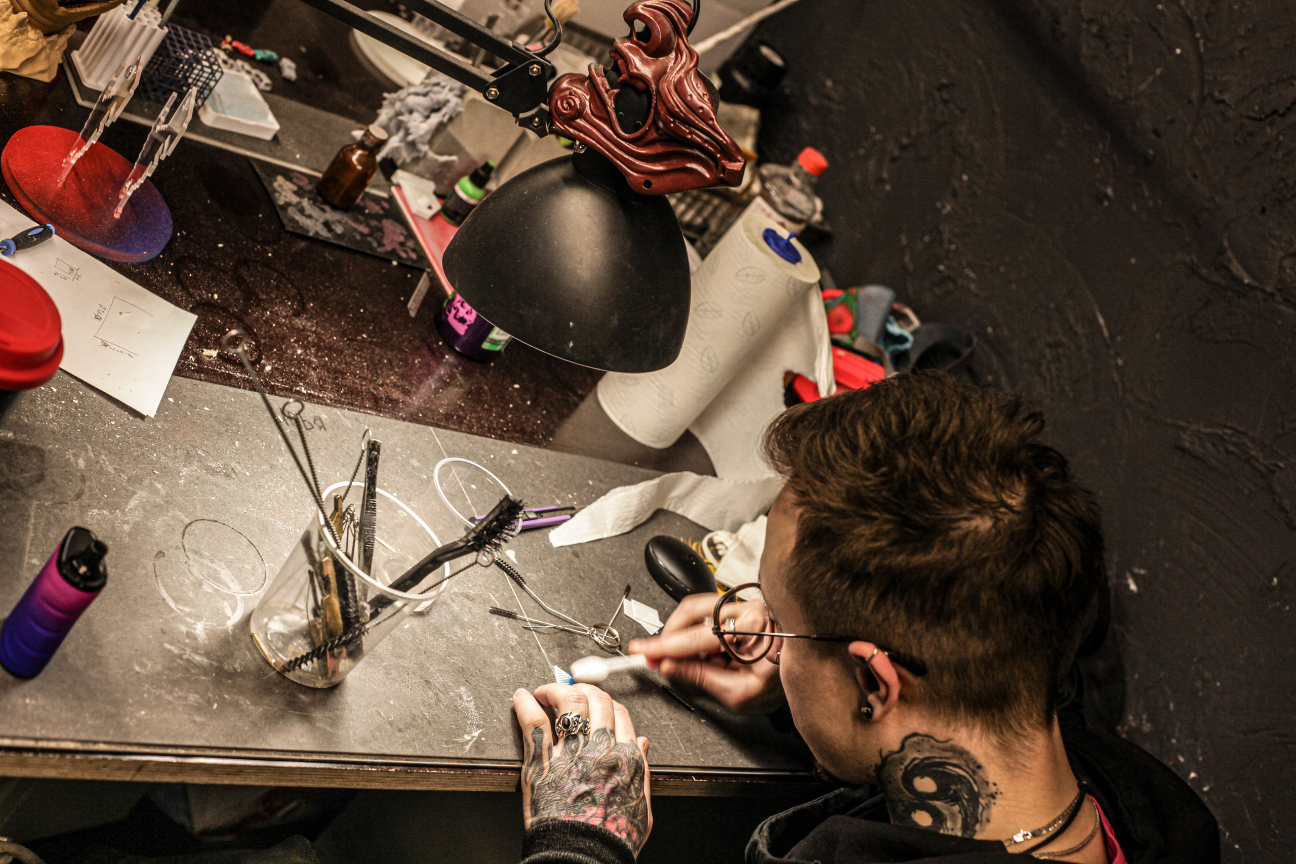 Backstage Studio 911. Фотограф художник модель Юра Козлов Москва