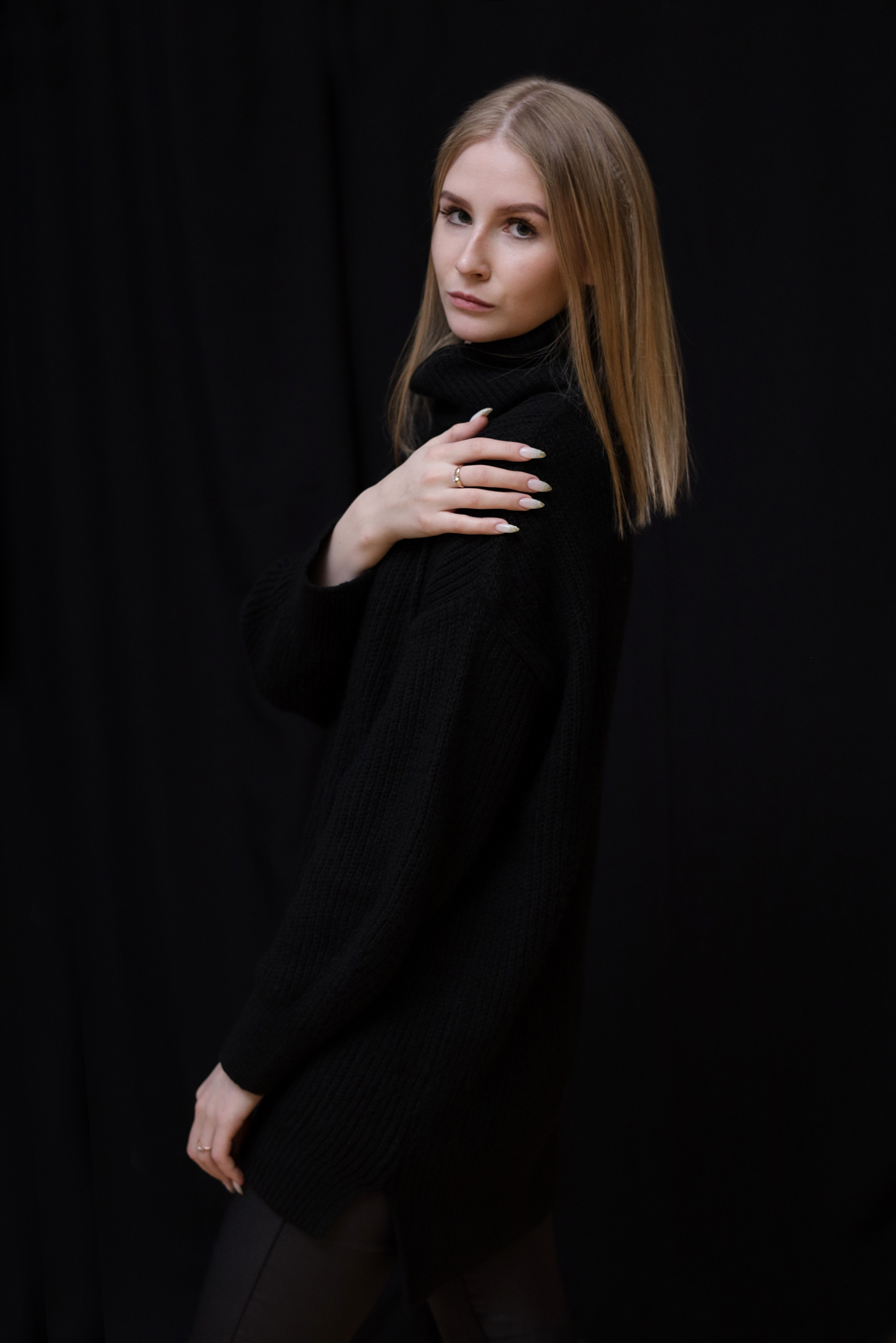 Студийный портрет. Фотограф художник модель Юра Козлов Москва