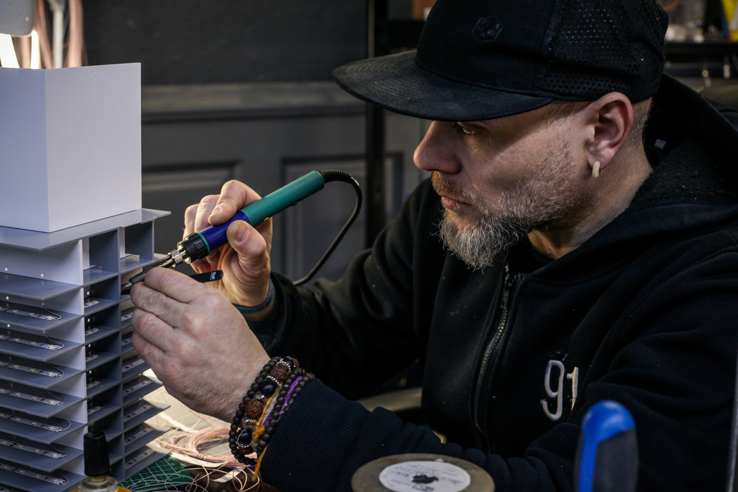 Backstage Studio 911. Фотограф художник модель Юра Козлов Москва