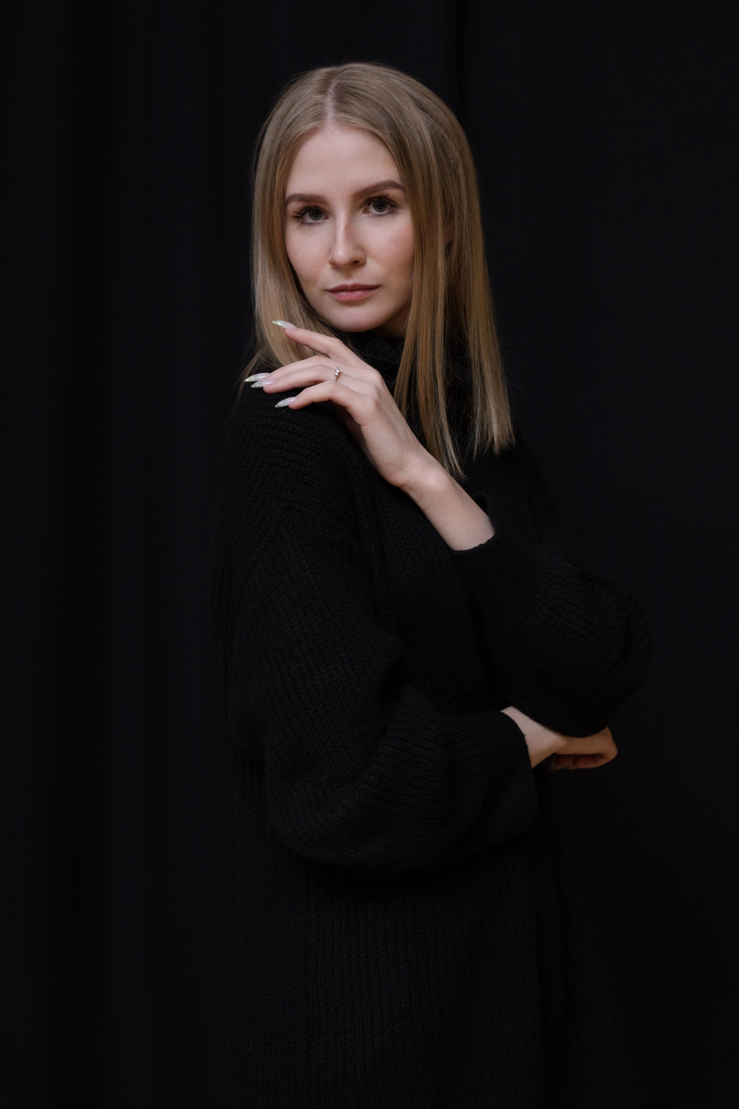 Студийный портрет. Фотограф художник модель Юра Козлов Москва