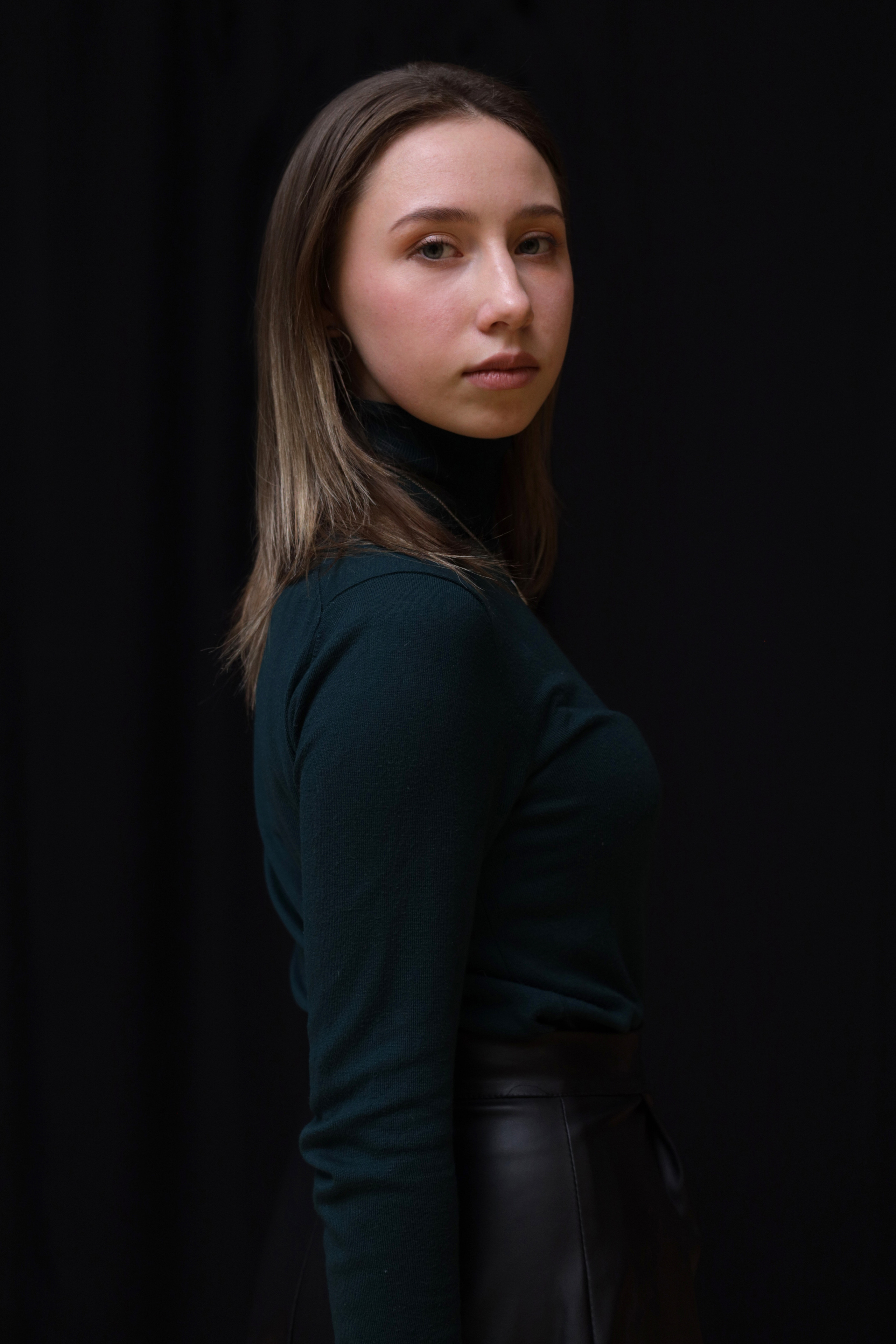 Студийный портрет. Фотограф художник модель Юра Козлов Москва