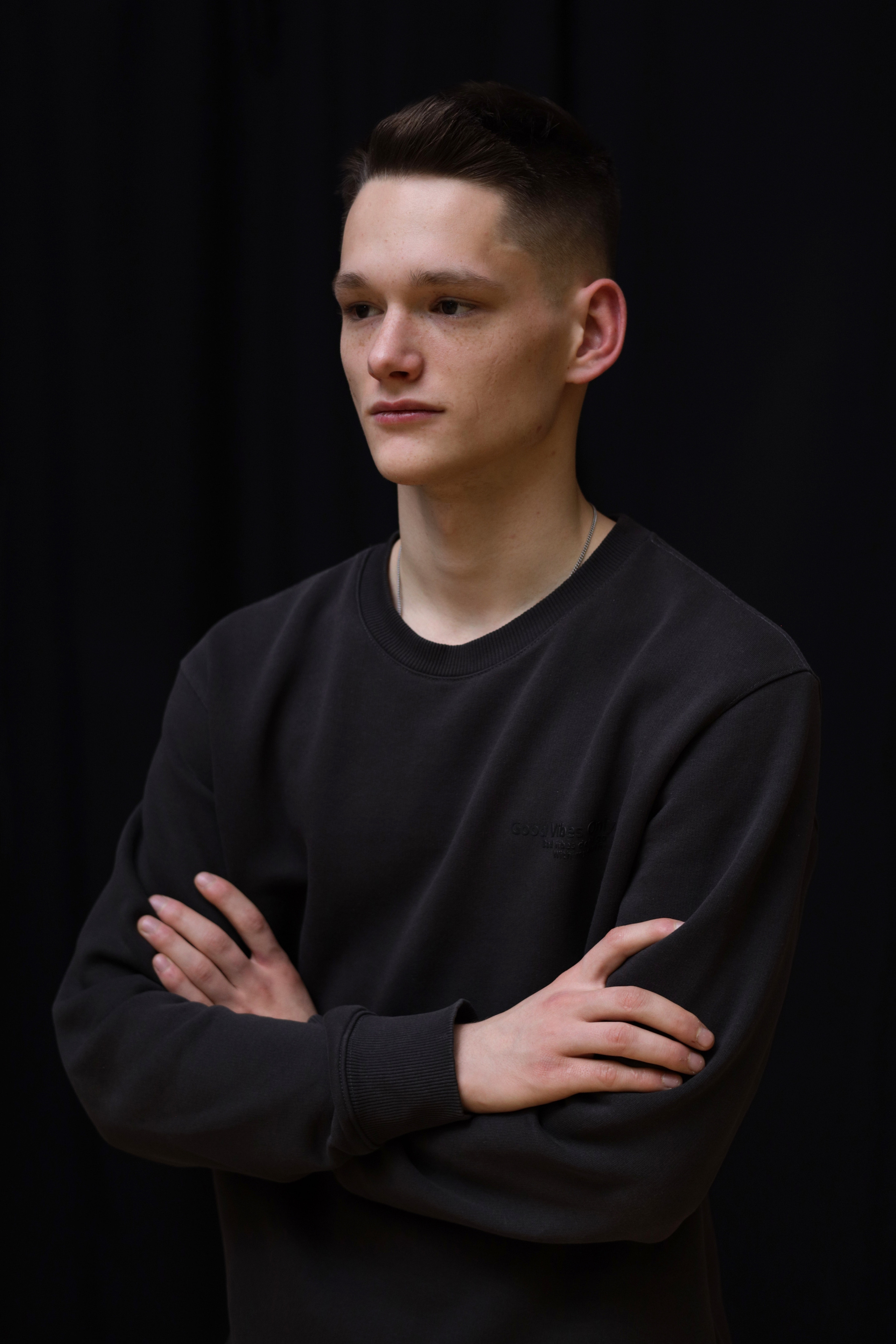 Студийный портрет. Фотограф художник модель Юра Козлов Москва