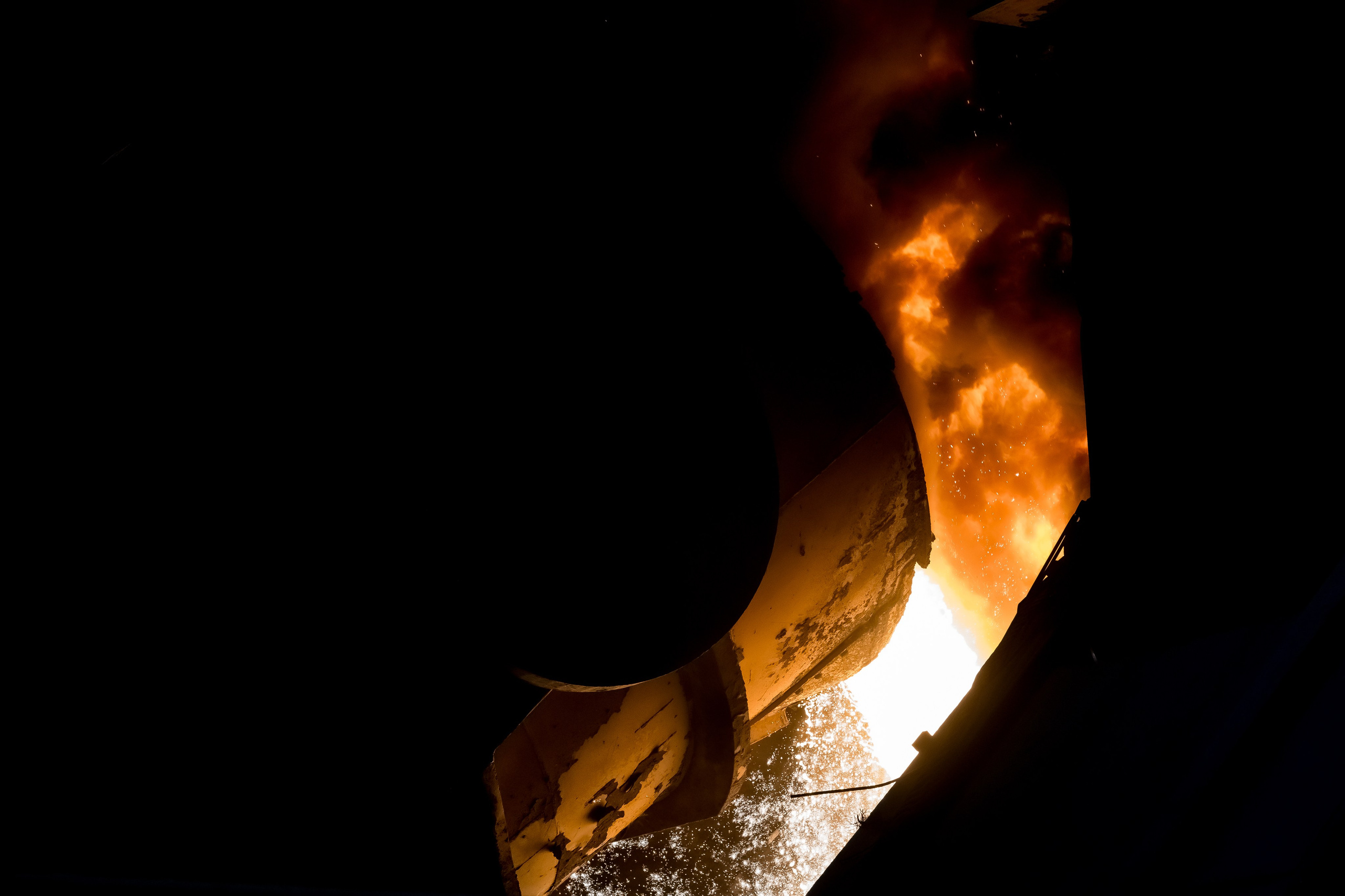 ККЦ выплавил 900-миллионную тонну стали. Сергей Петруша. Фотограф