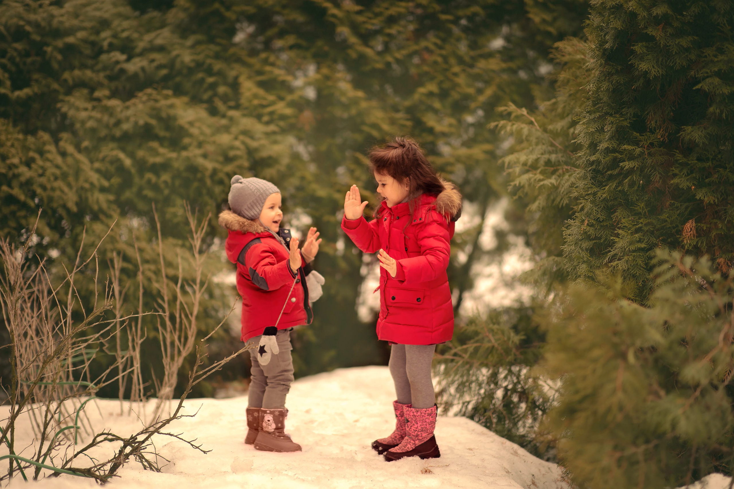 Зимние приключения. Фотограф Юлия Рязанова Москва семейный и детский