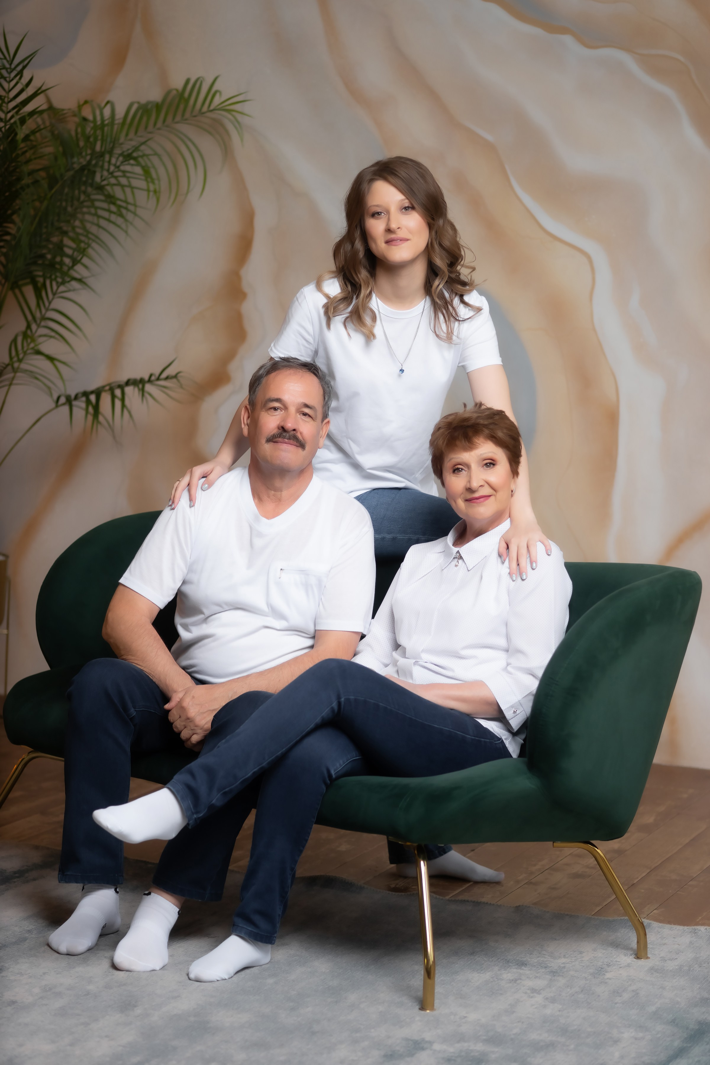 Семейная в студии. Ольга Плаксина фотограф в Саратове