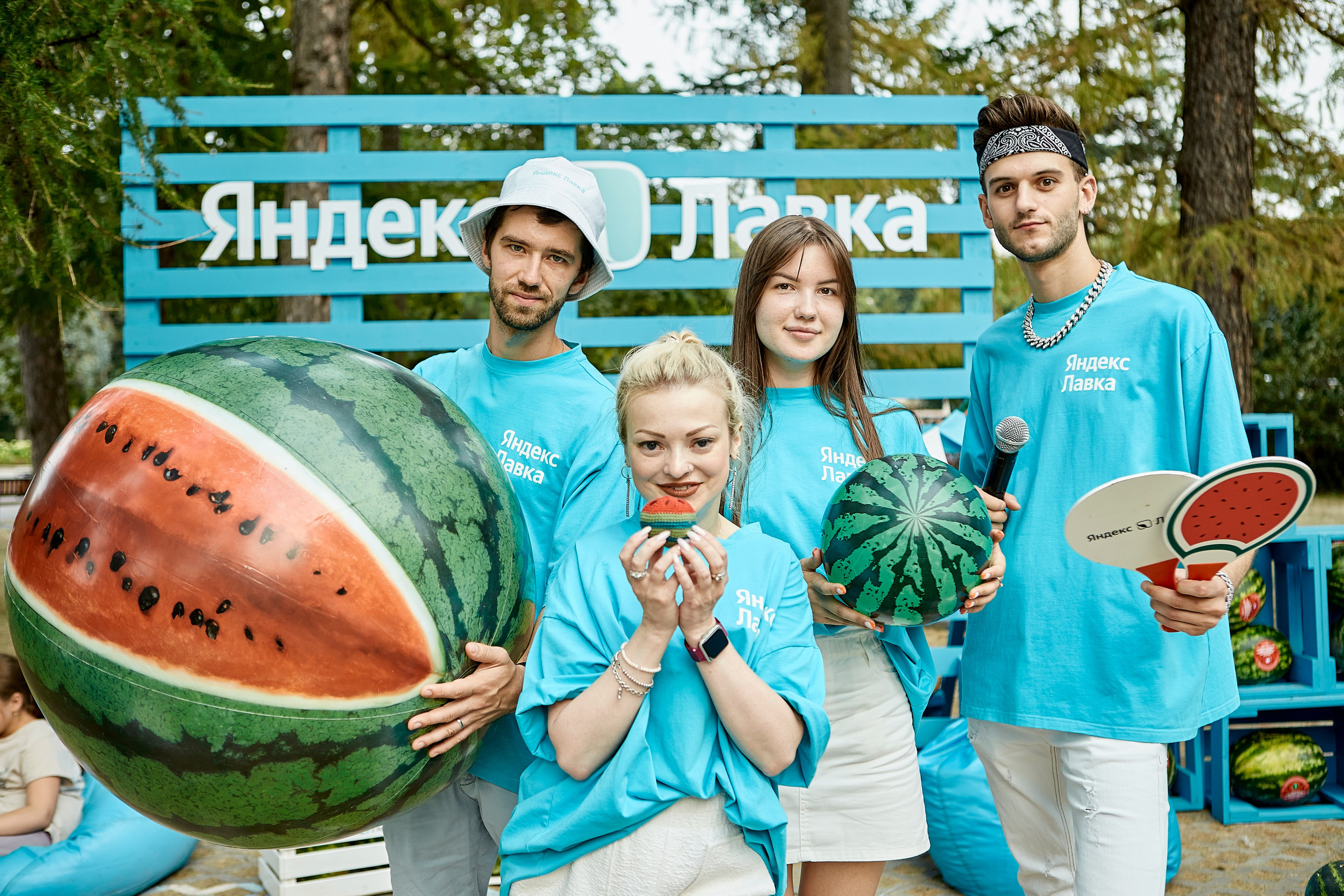 ЯНДЕКС ЛАВКА «АРБУЗНАЯ ФЕЕРИЯ». Фотограф Андрей Егоров