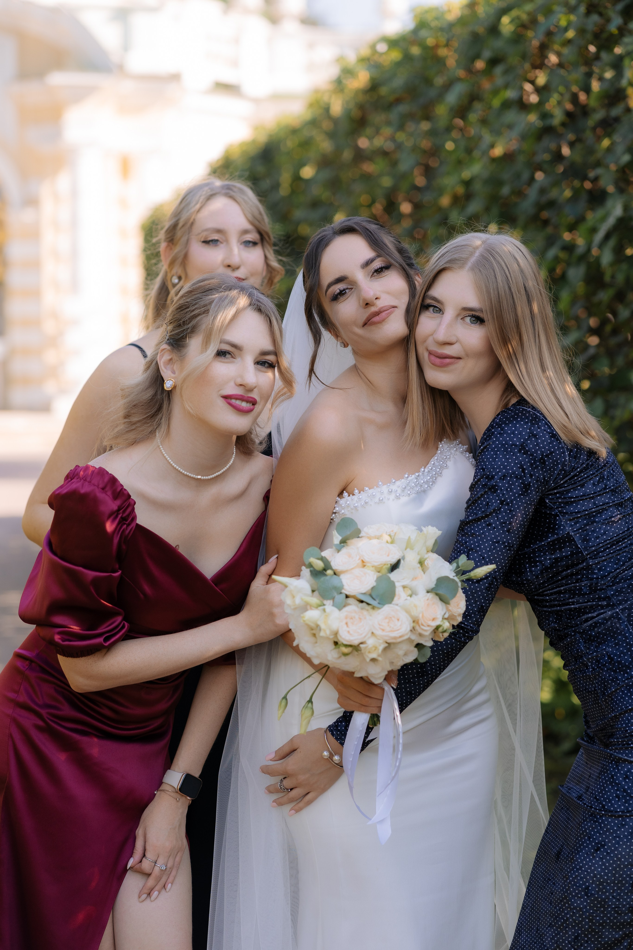 Свадебная фотосессия в Москве, парк Кусково. Свадебный фотограф в Москве Анна Полушина