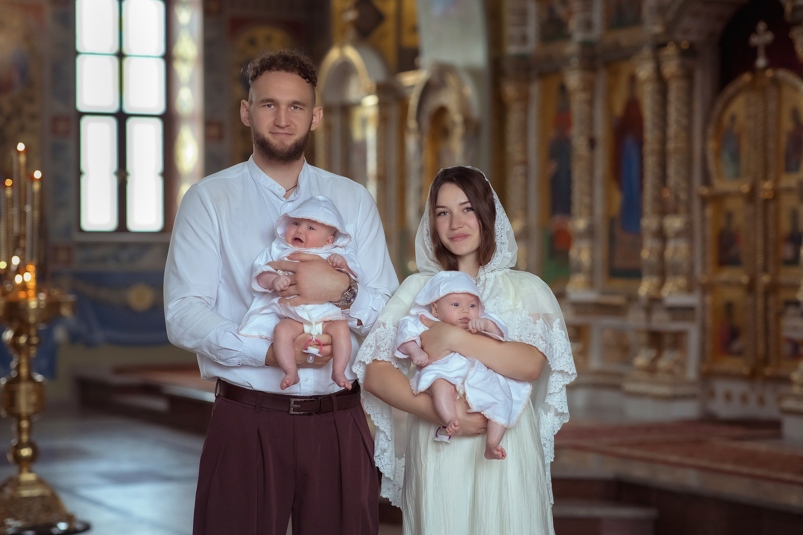 Крещение Софии и Мии. Фотограф на крещение и венчание