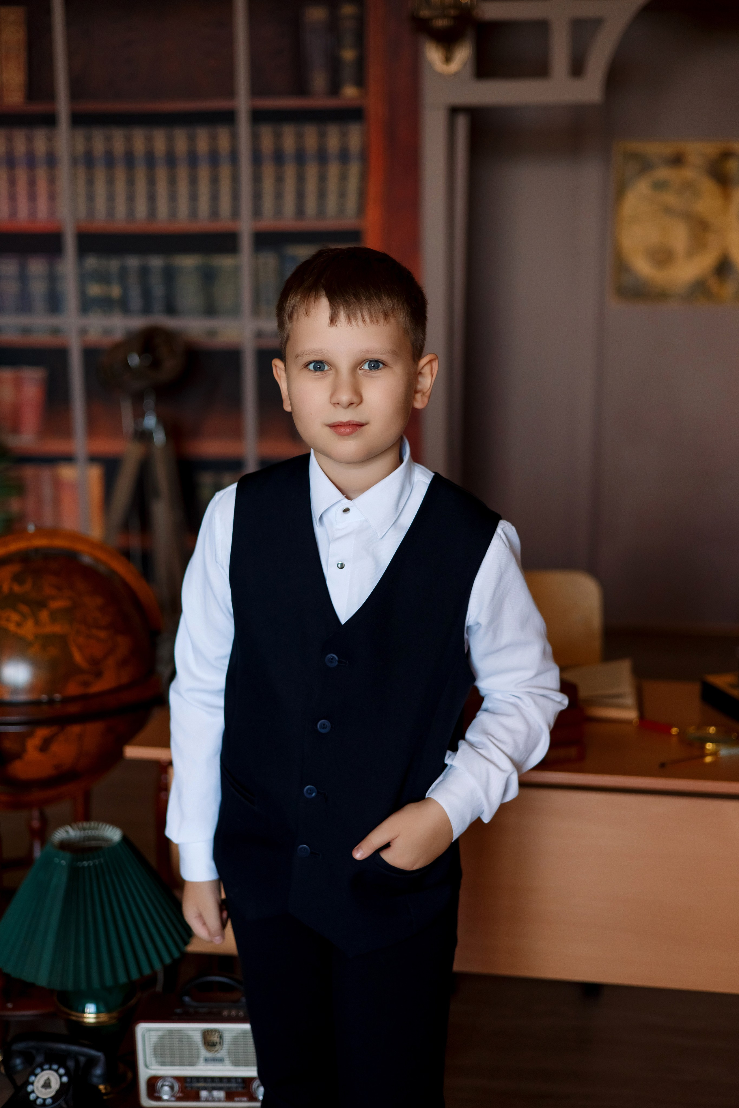 4 класс фотосессия в фотостудии. Фотограф Любовь Корниенко, Примоский край