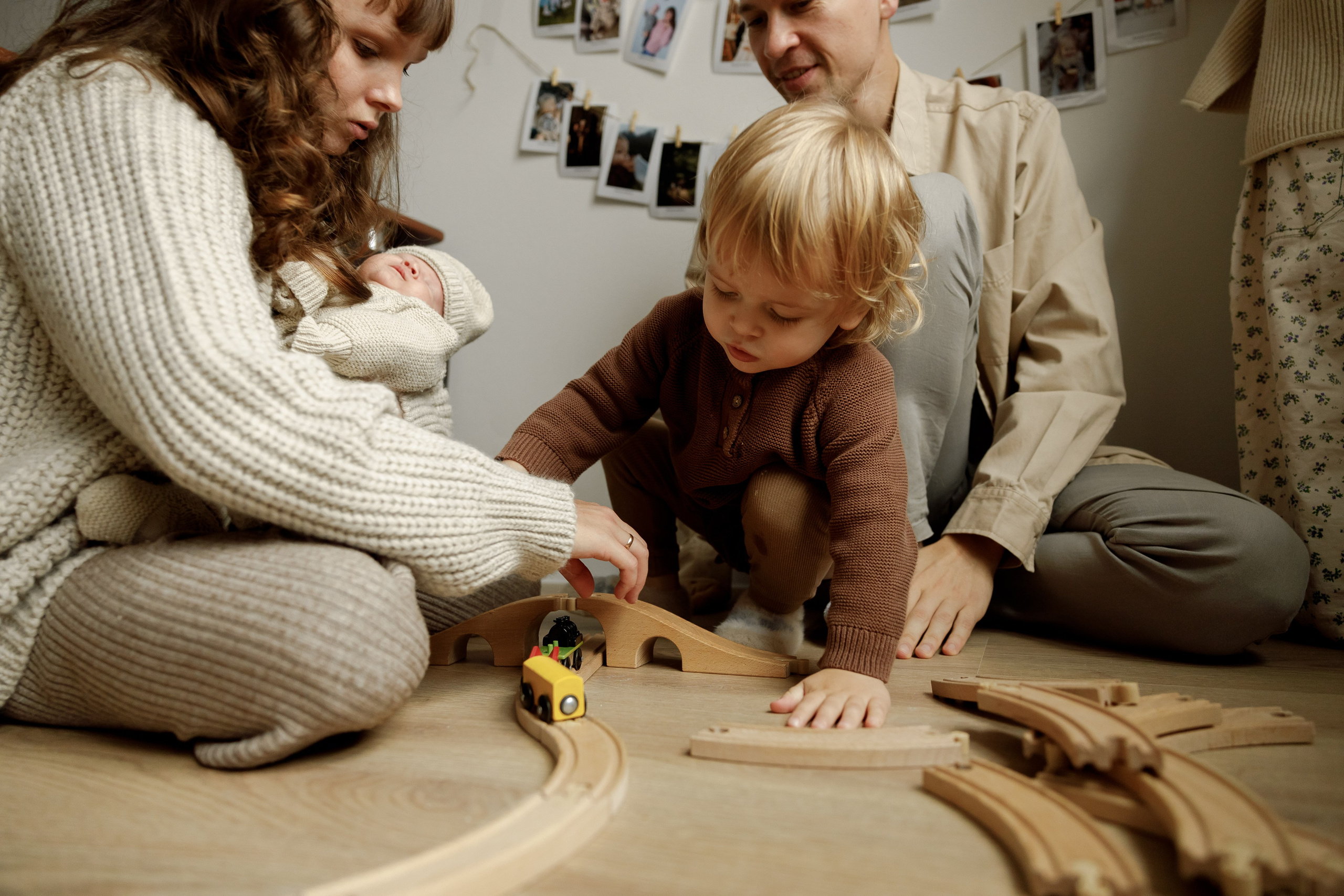 Домашняя семейная съёмка. Фотограф Москва