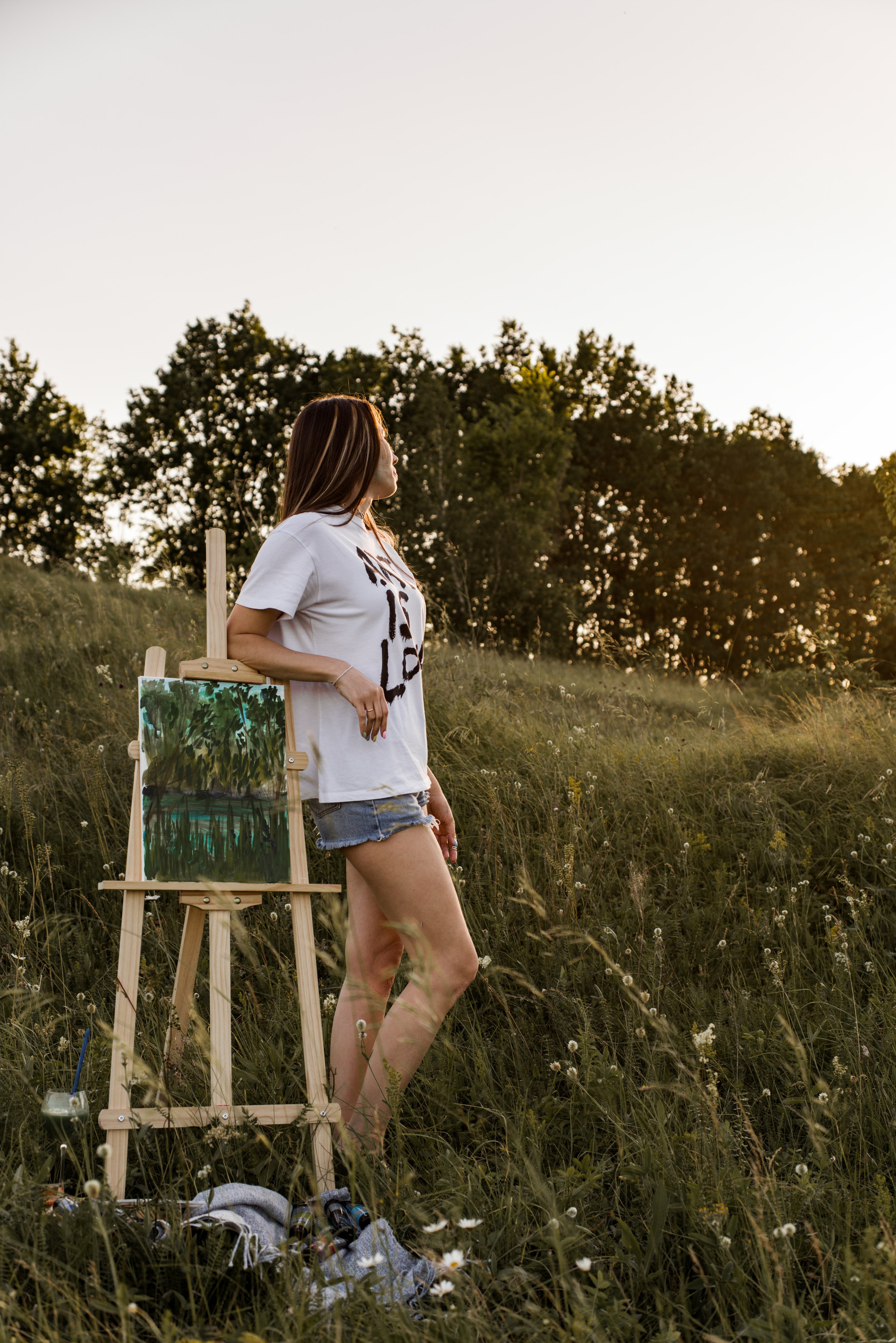 Виктория художник. Фотограф Людмила Белова
