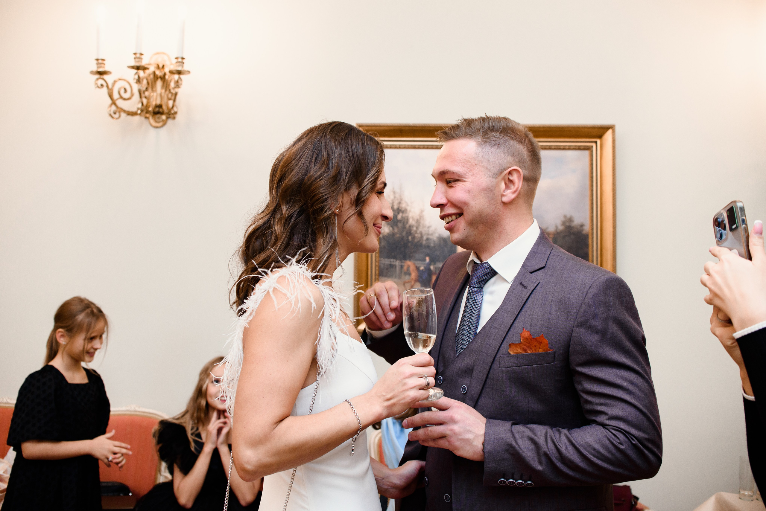 Осенняя свадьба в Пушкине. Анастасия Петрович фотограф, фотокорреспондент в Москве и Санкт-Петербурге. Фотосъёмка репортажа, мероприятия, корпоративная съёмка, контент