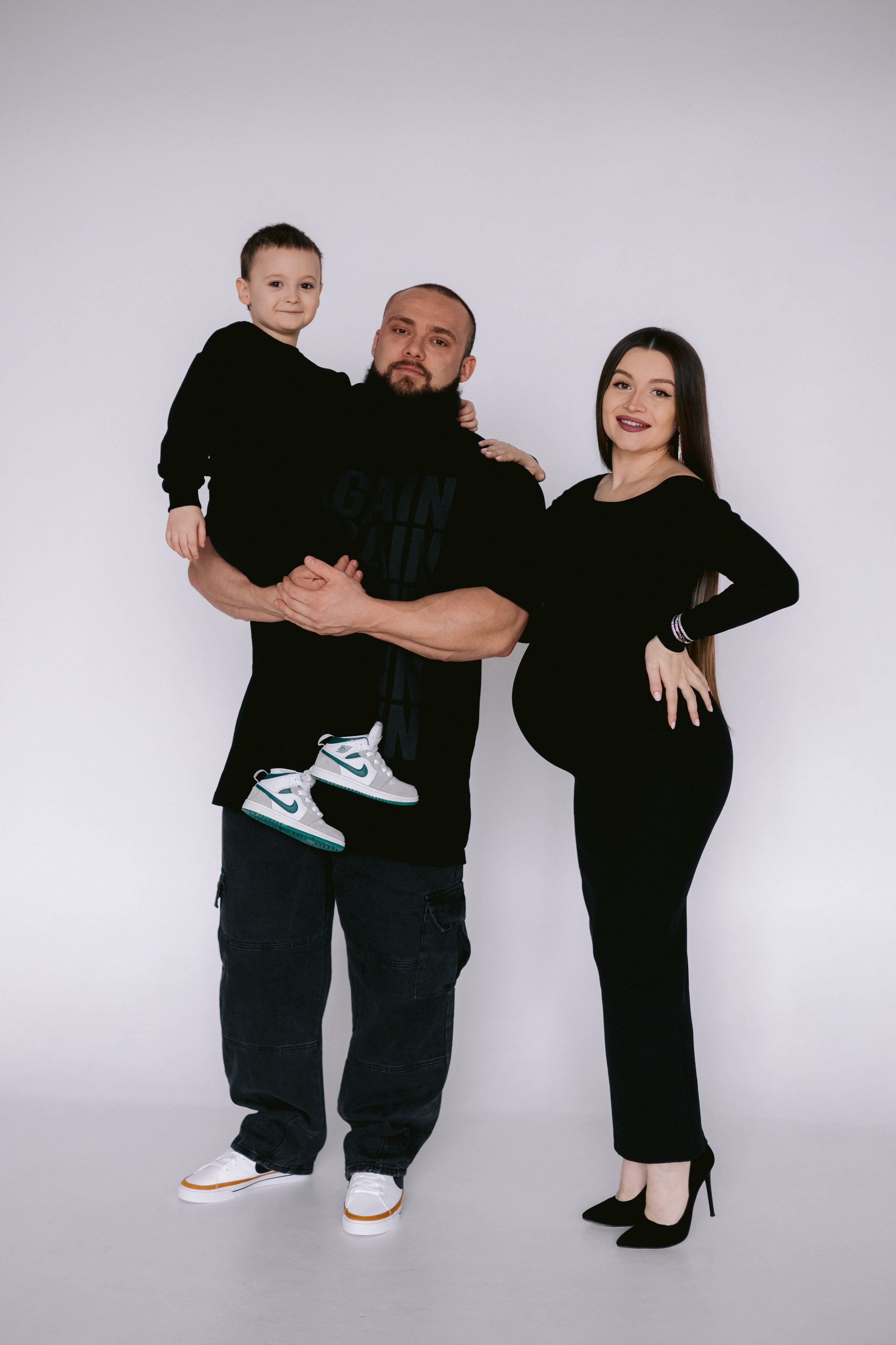 Анастасия, Дмитрий, Савелий. Фотограф Волгоград Кристина Прохоренко