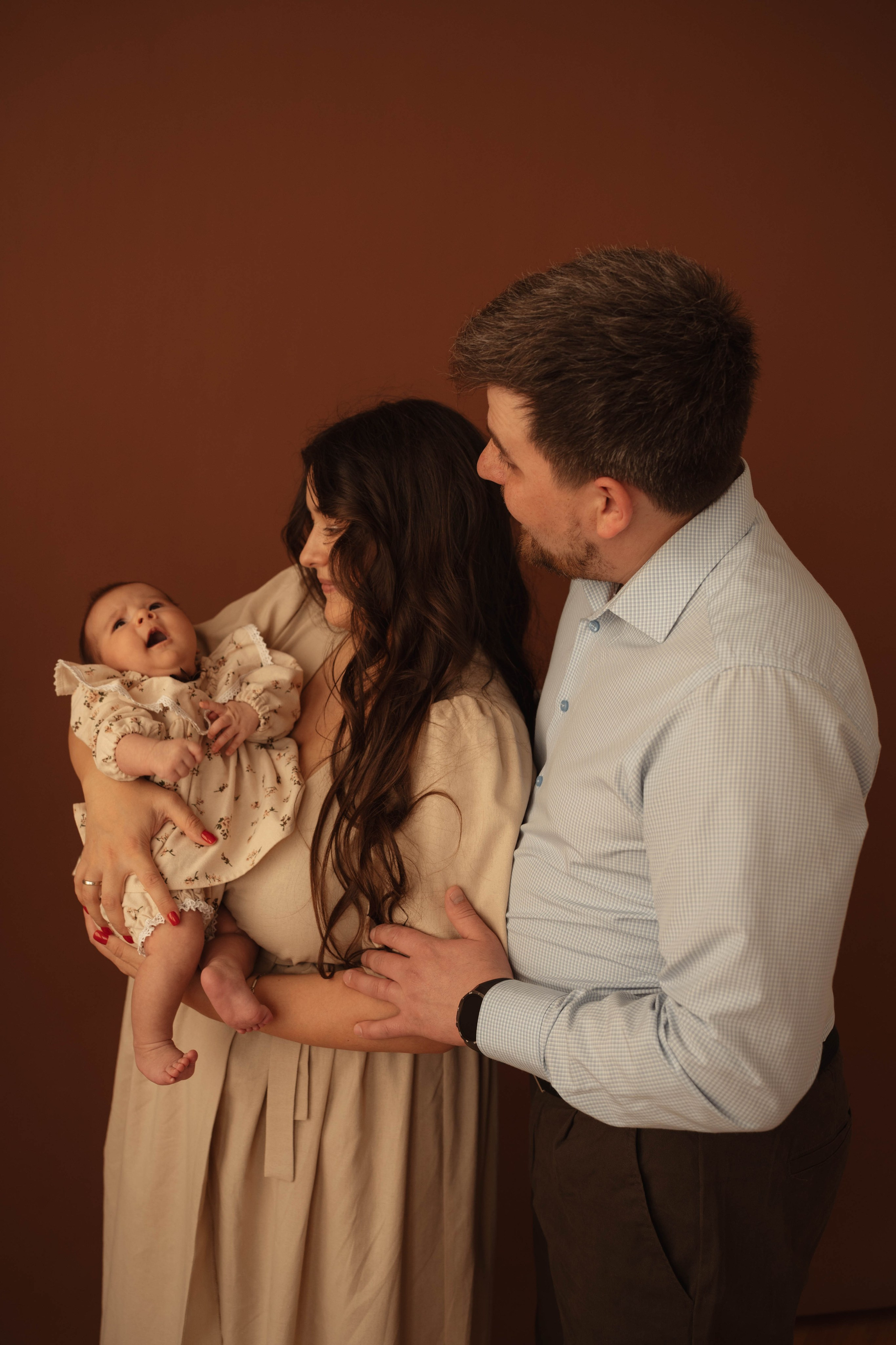 Аврора и ее семья. Фотограф в Новосибирске Диана Ильиных