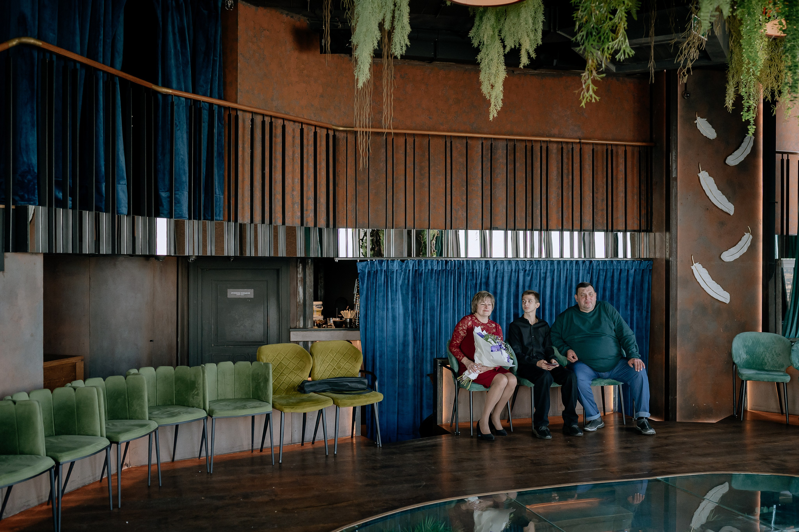 Регистрация брака и фотосессия в ресторане Birds, Башня Око. Свадебный фотограф Москва — Сергей и Татьяна