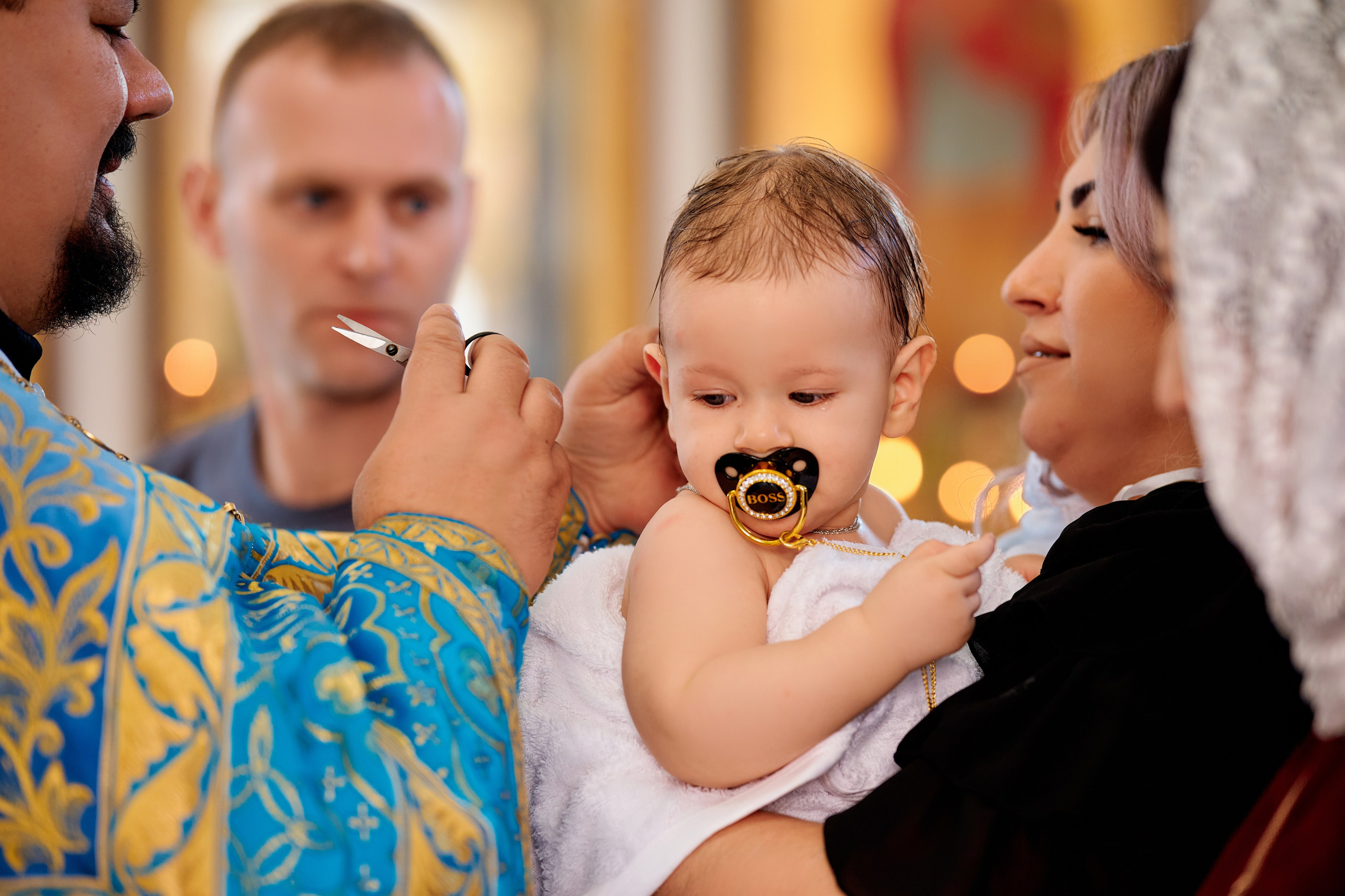 Крестины. Храм св. Серафима Саровского. Фотограф Таганрог Анна Трайжон