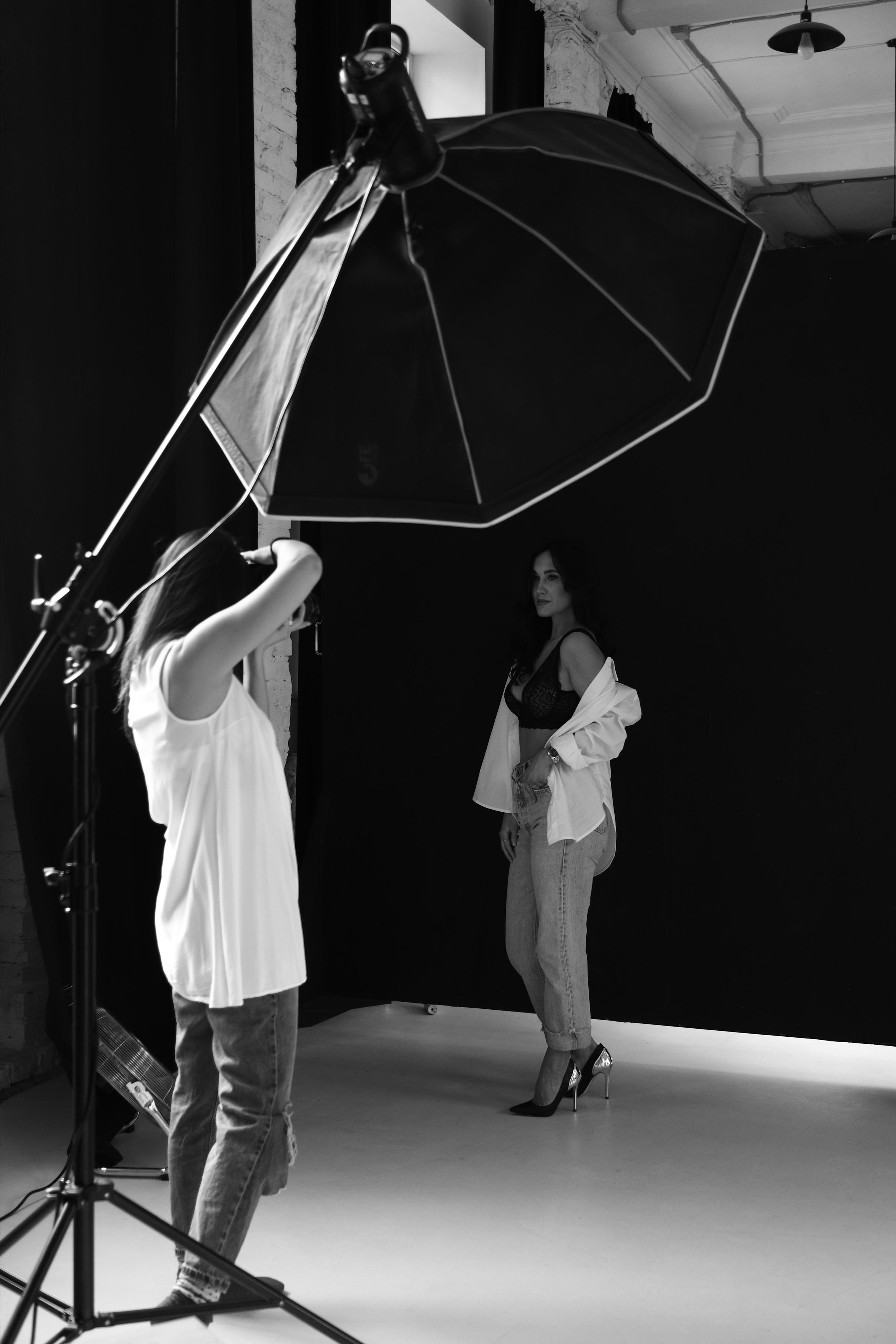 Бекстейдж съемок. Kris geimor фотограф