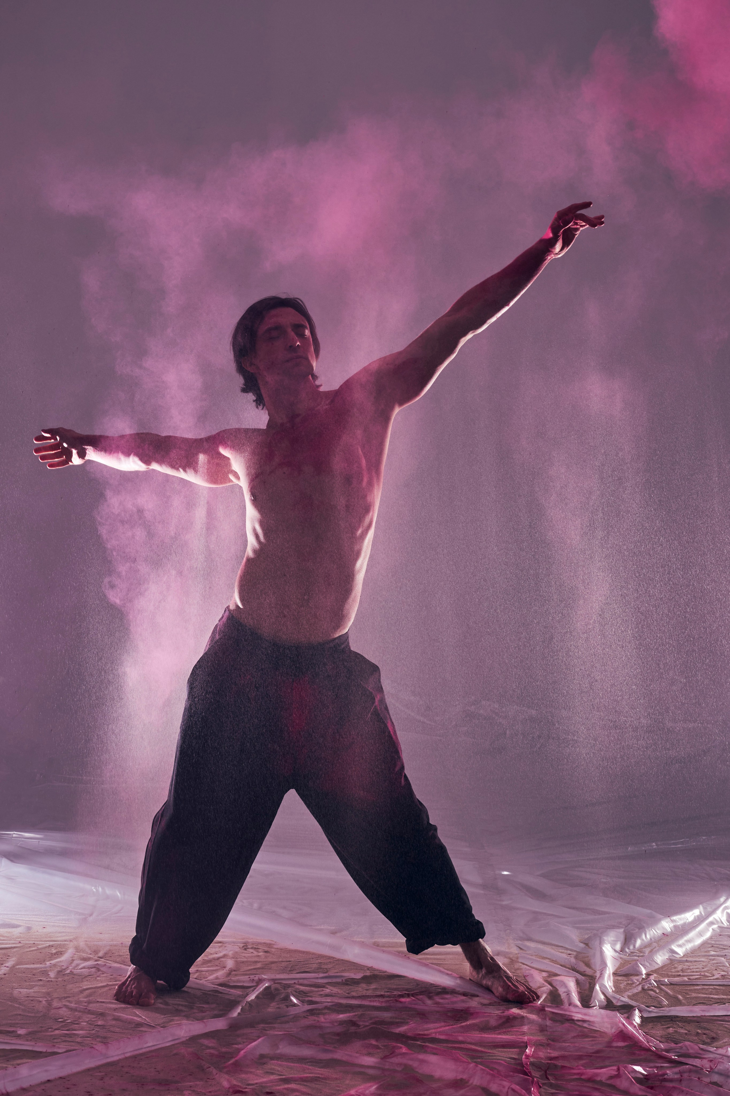 Фотосессия с песком в студии. Анна Потявина. Фотограф Москва