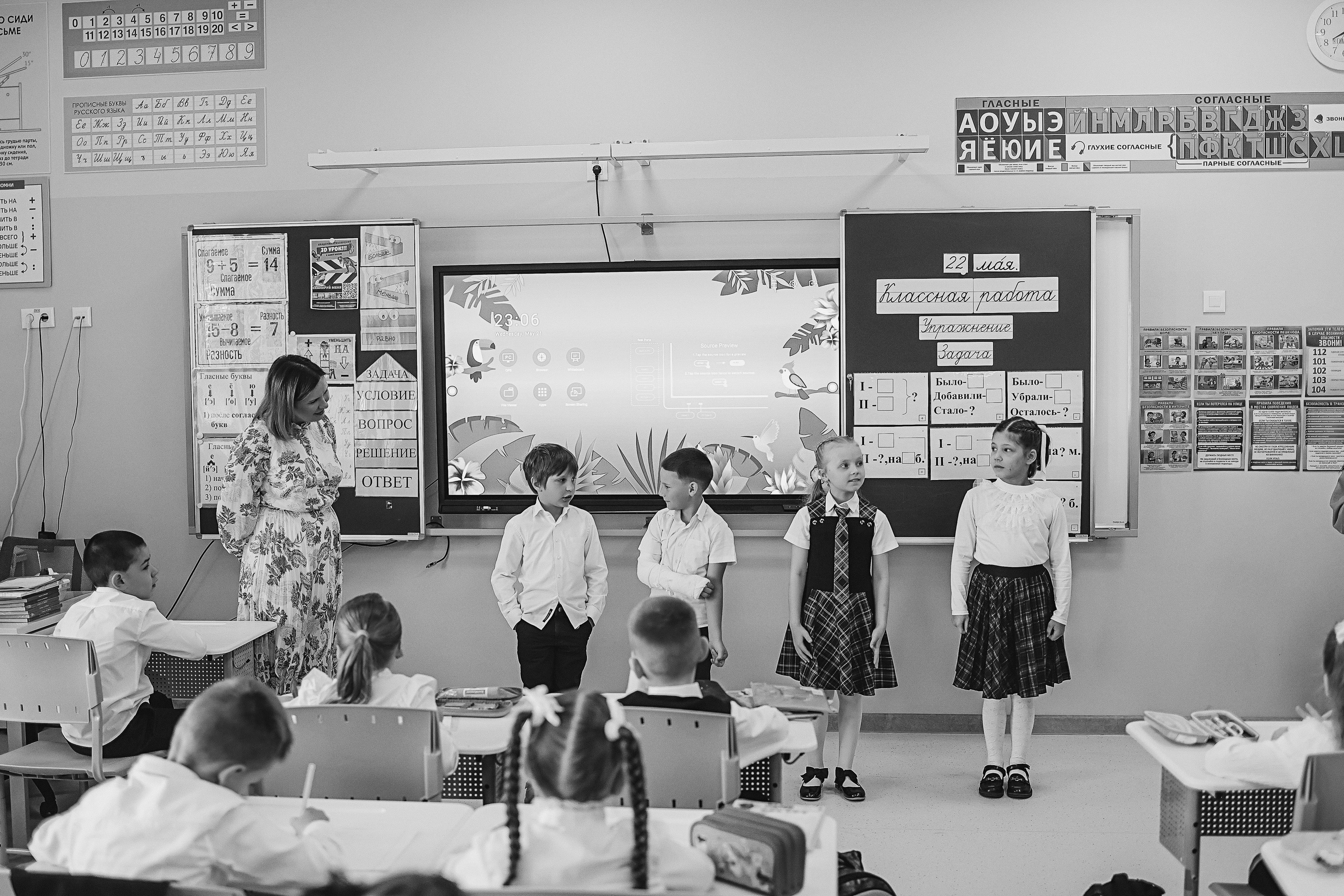 Один день в школе 1 класс. Семейный фотограф Тюмень, фотограф на роды Салмина Мария