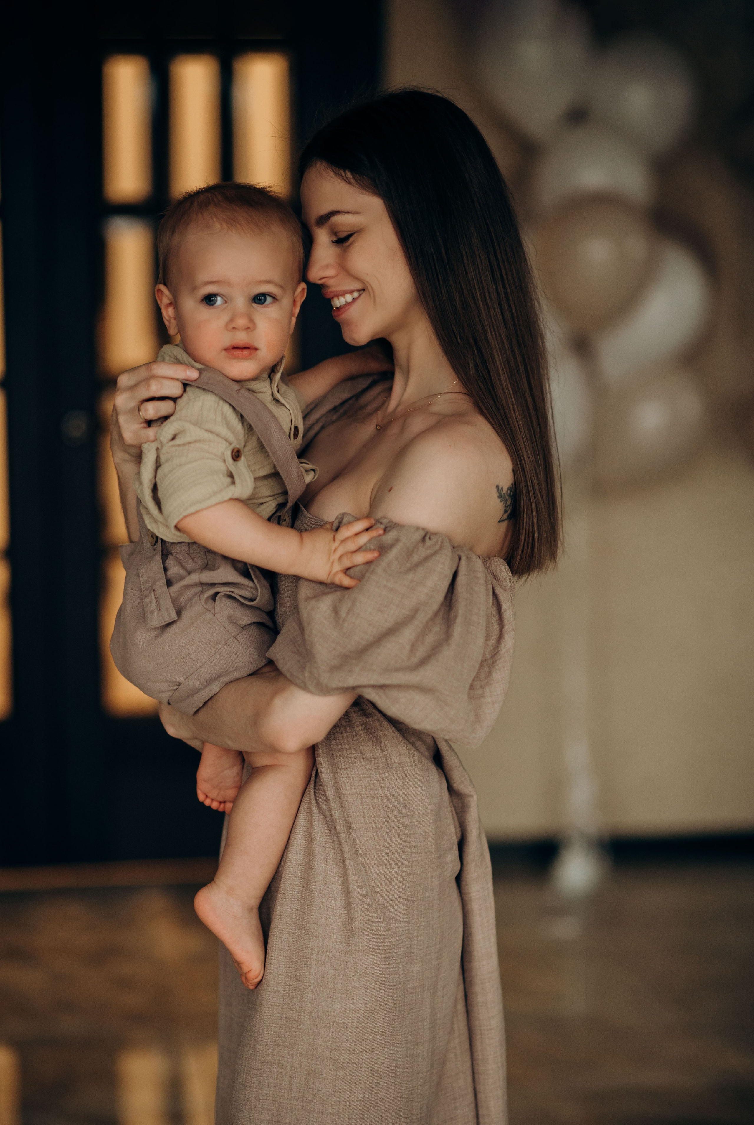 Мироше 1 годик. Семейный фотограф в Домодедово и Москве Елена Пичугина