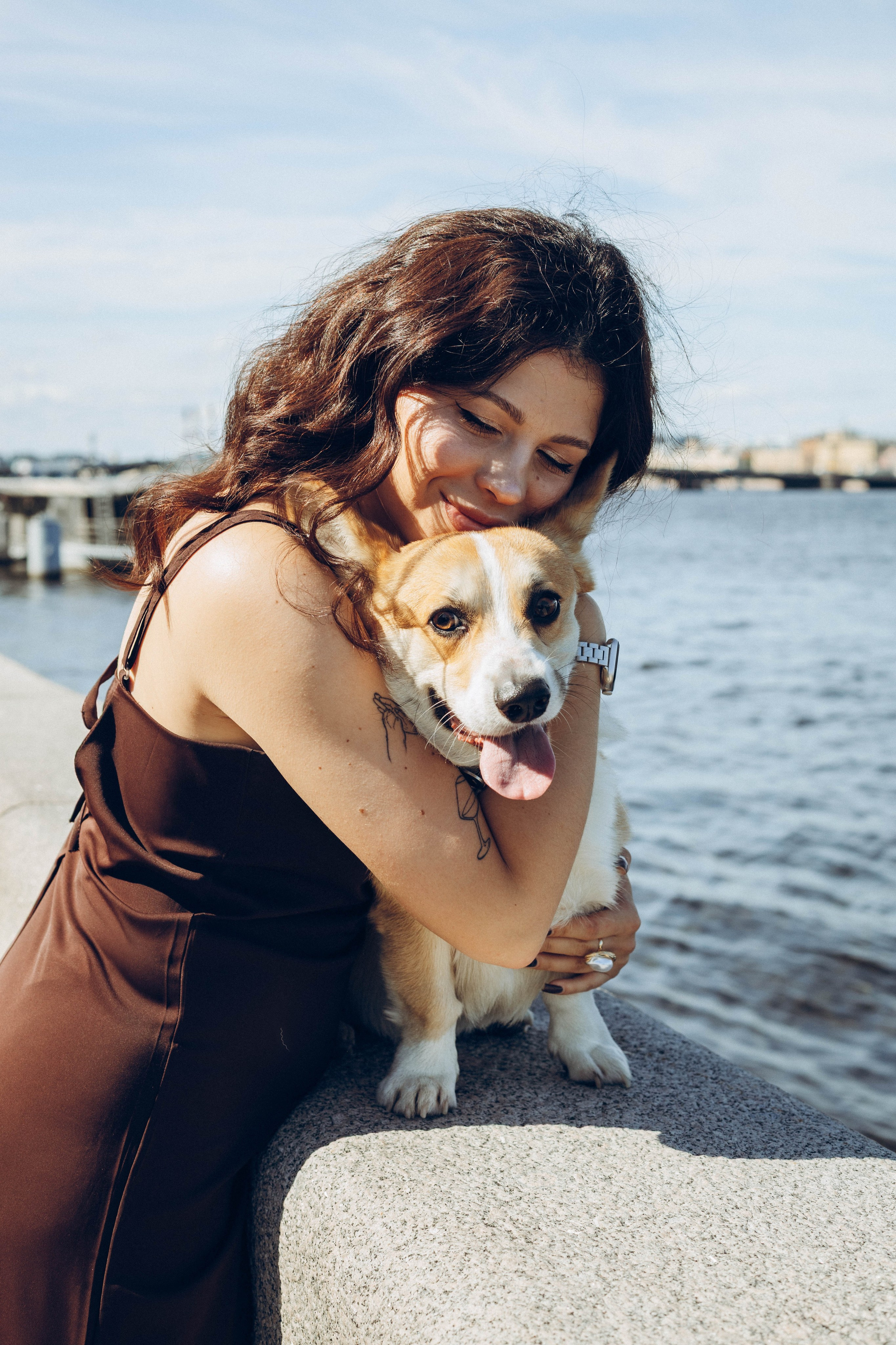 Фотосессия с собакой. Фотограф в Санкт-Петербурге Полина