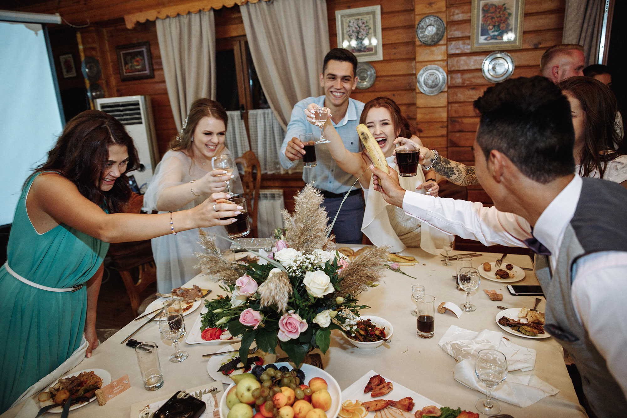 Свадьба в Алматы Home Club. Свадебный фотограф в Алматы Николай Киреев