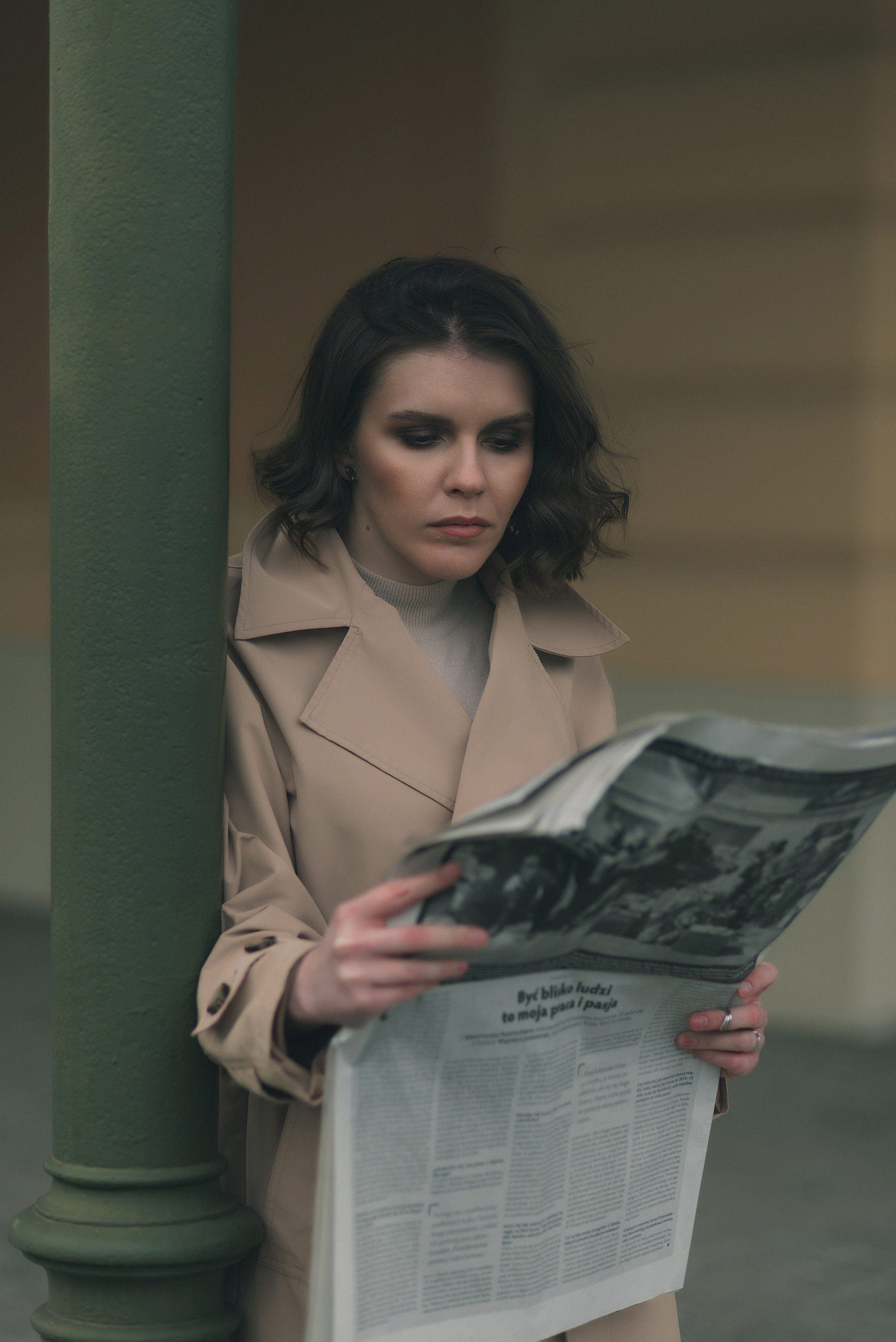 Czekanie na dworcu. Fotograf w Krakowie Irina Satserdova