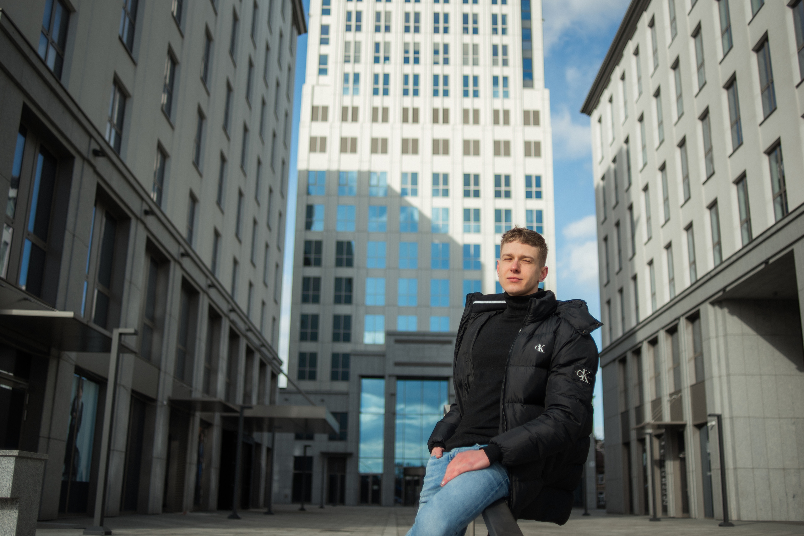 Męski portret. Fotograf w Krakowie Irina Satserdova