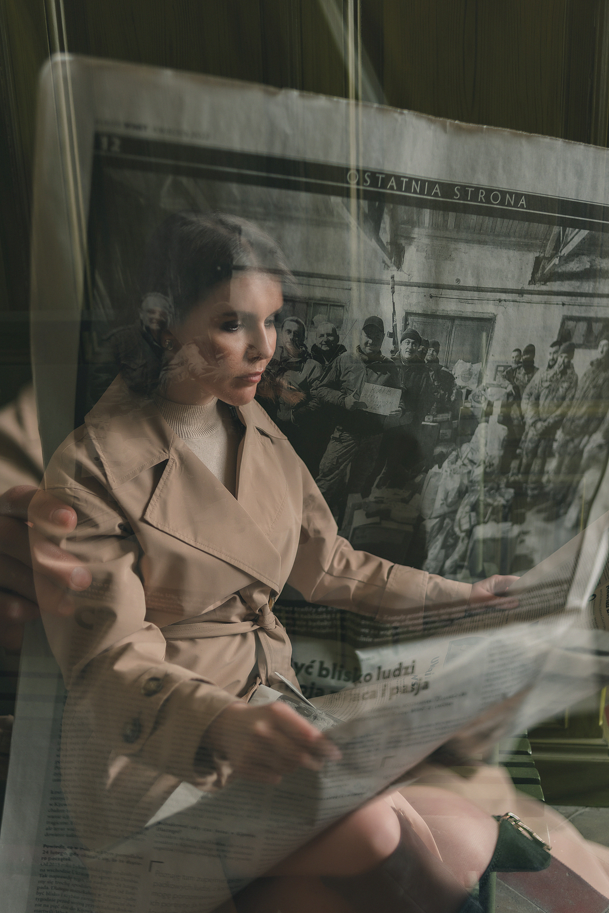 Czekanie na dworcu. Fotograf w Krakowie Irina Satserdova