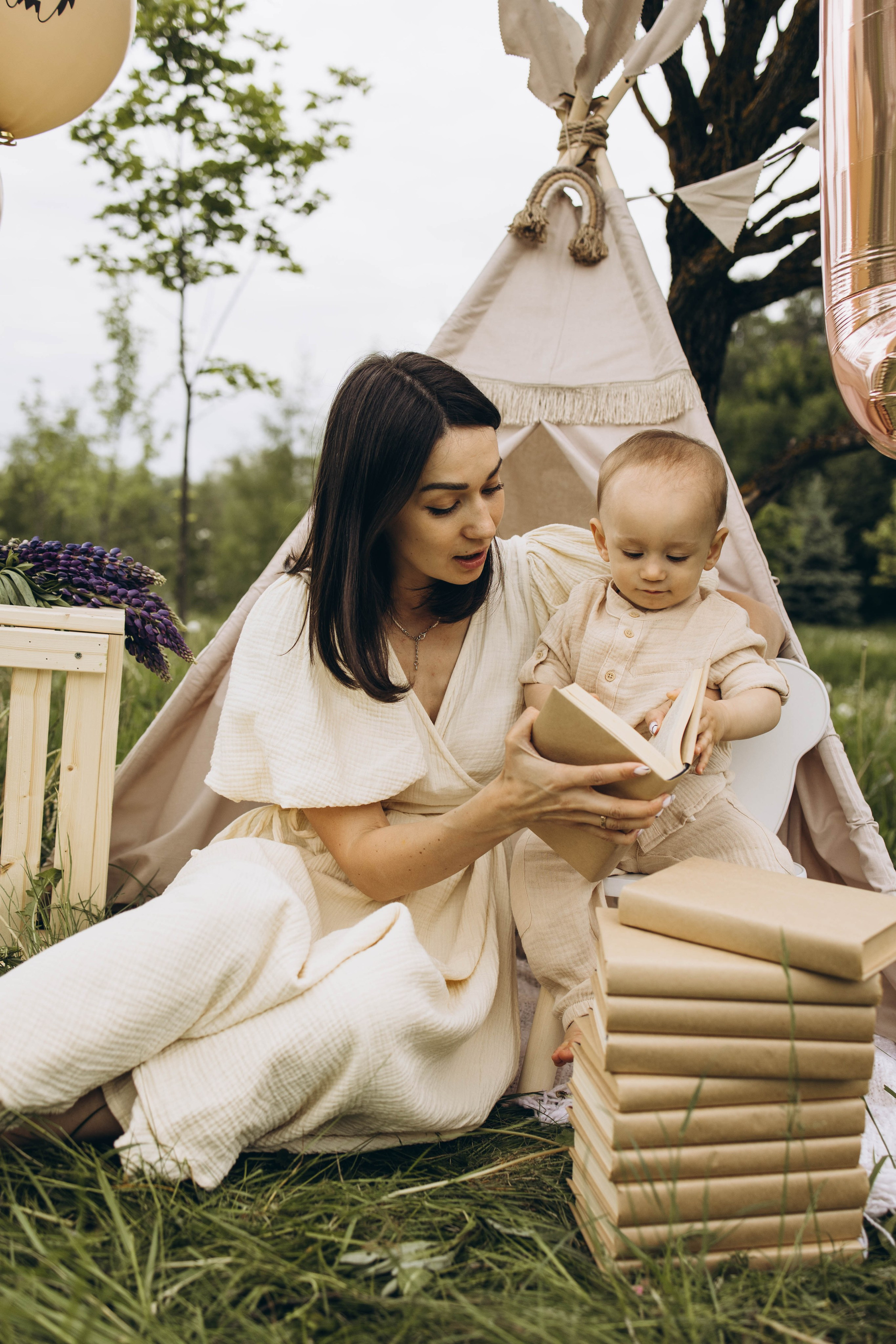 Маша, Женя, Ариана и Мирон. Семейный фотограф в Москве Виктория Ястребинская