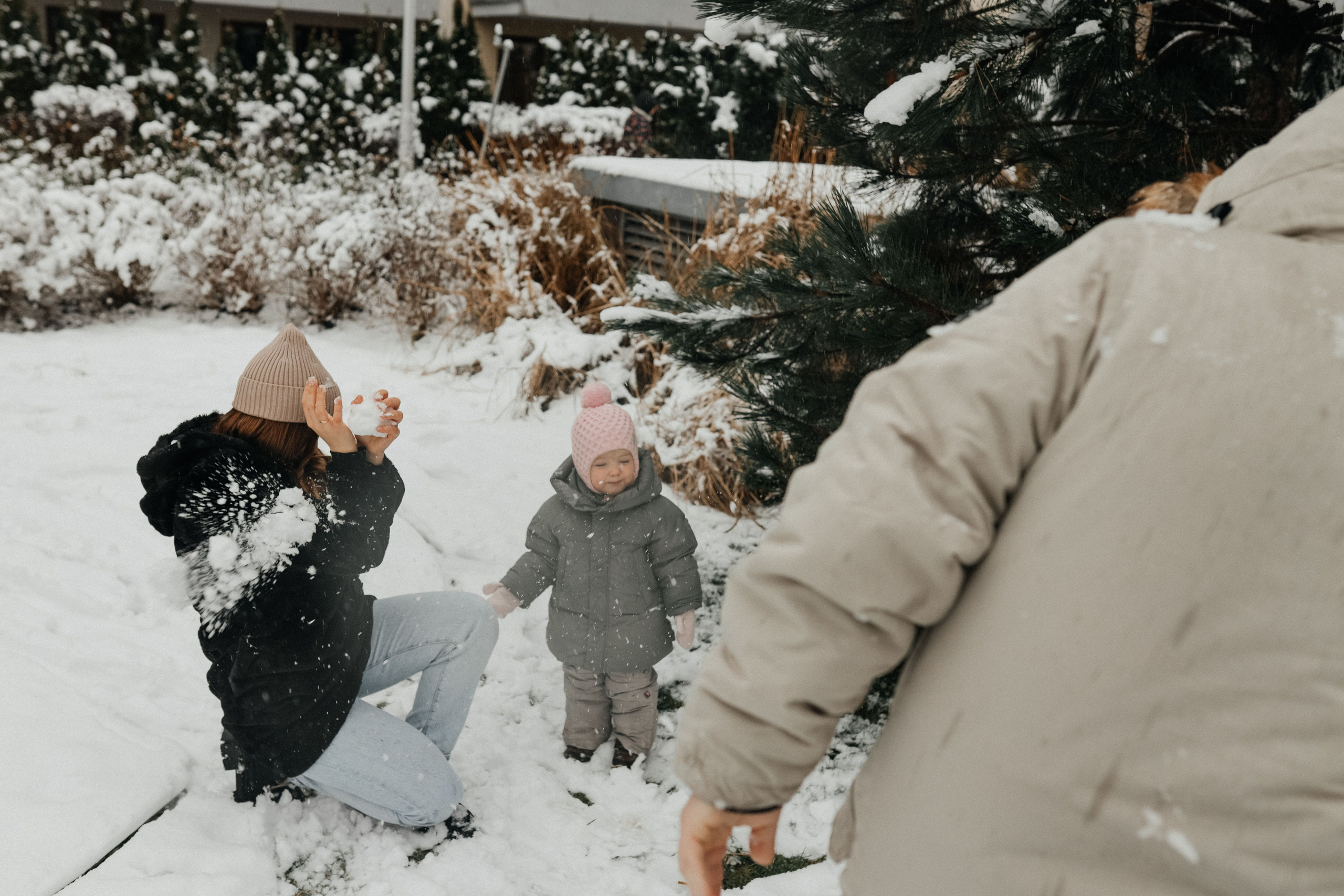 Утром наступила зима. Свадебный и семейный фотограф в Варшаве
