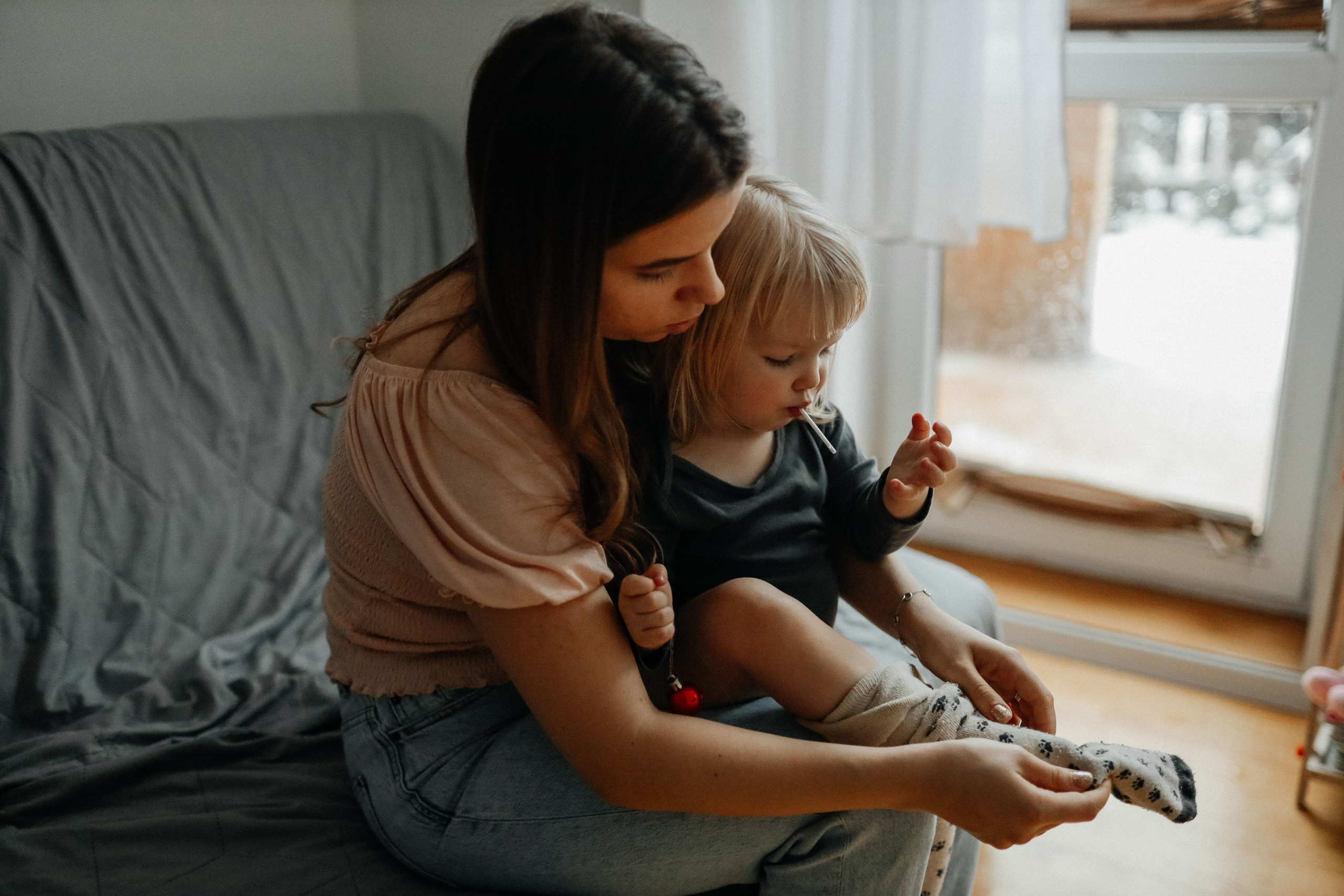 Утром наступила зима. Свадебный и семейный фотограф в Варшаве