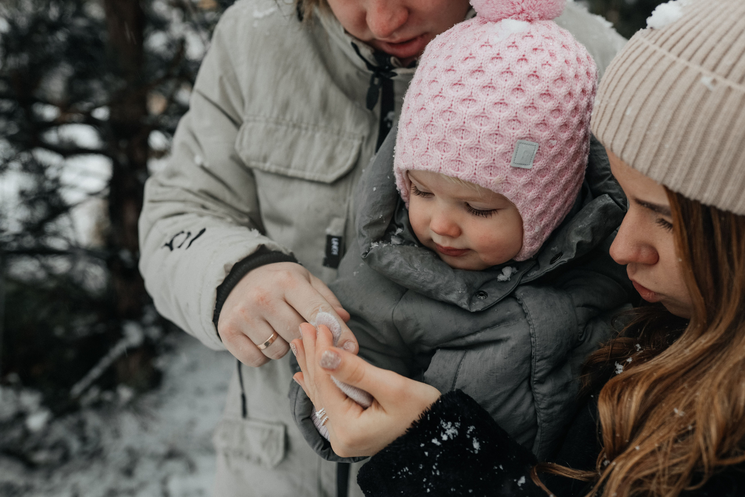 Утром наступила зима. Свадебный и семейный фотограф в Варшаве