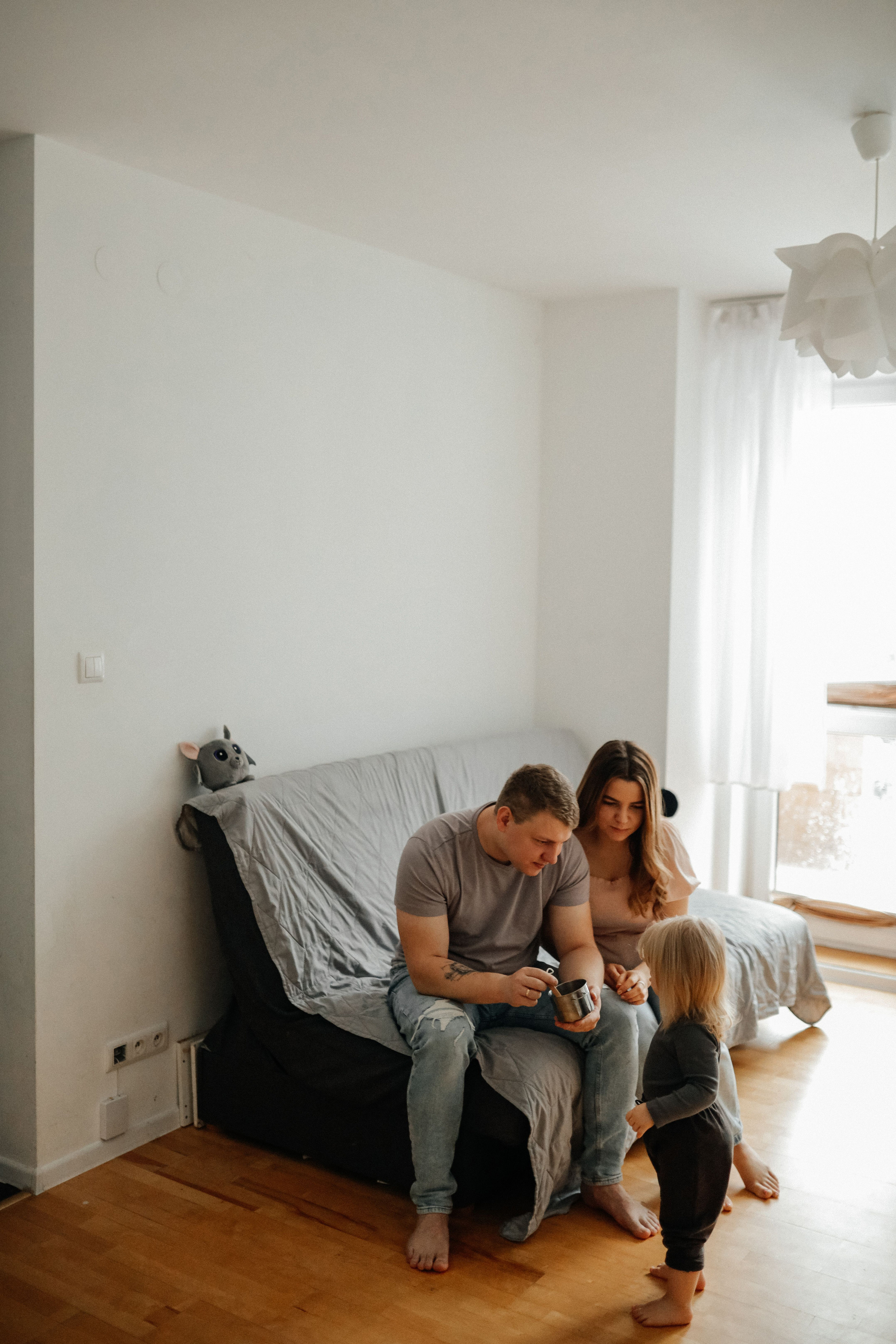 Утром наступила зима. Свадебный и семейный фотограф в Варшаве