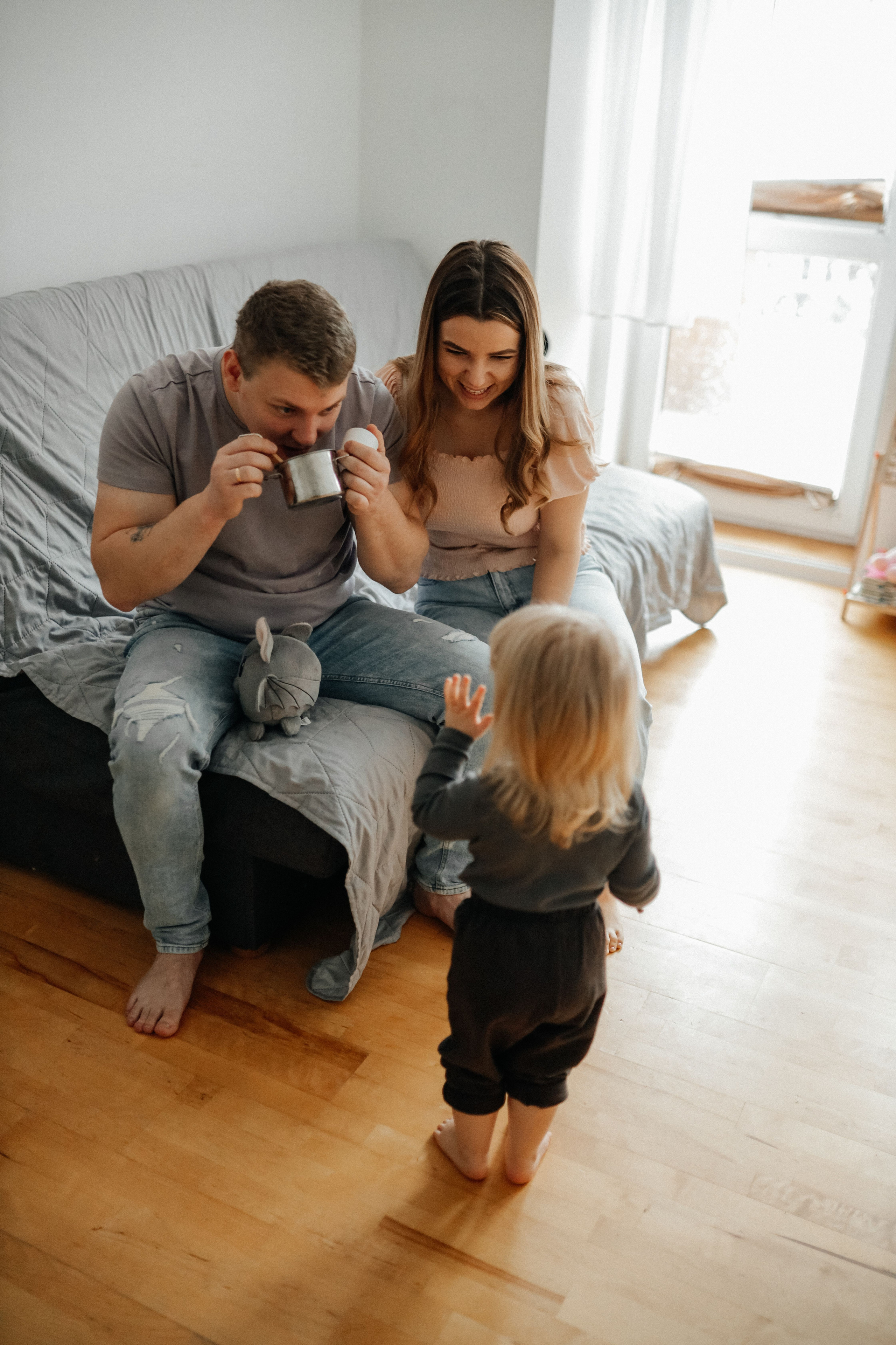 Утром наступила зима. Свадебный и семейный фотограф в Варшаве