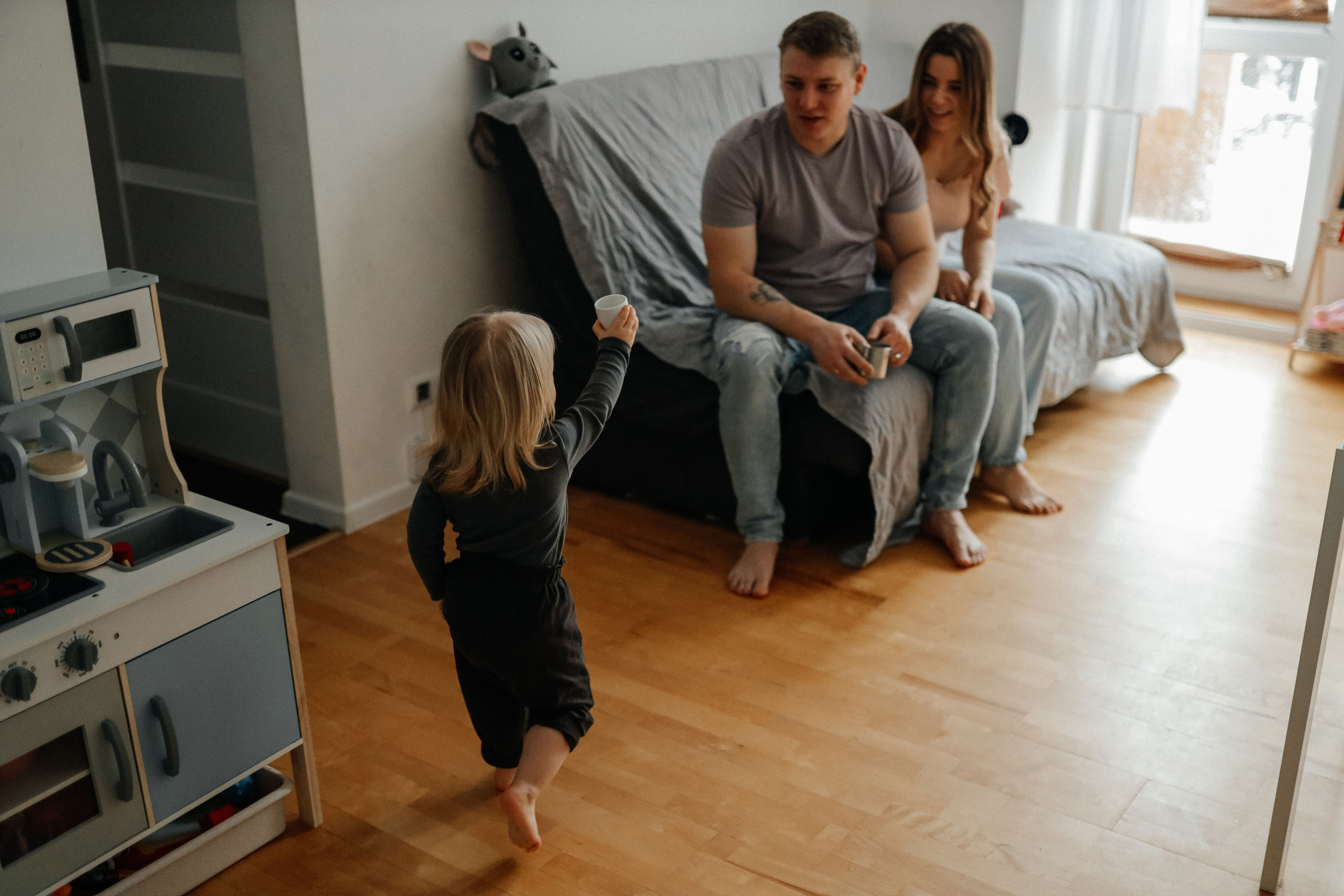 Утром наступила зима. Свадебный и семейный фотограф в Варшаве